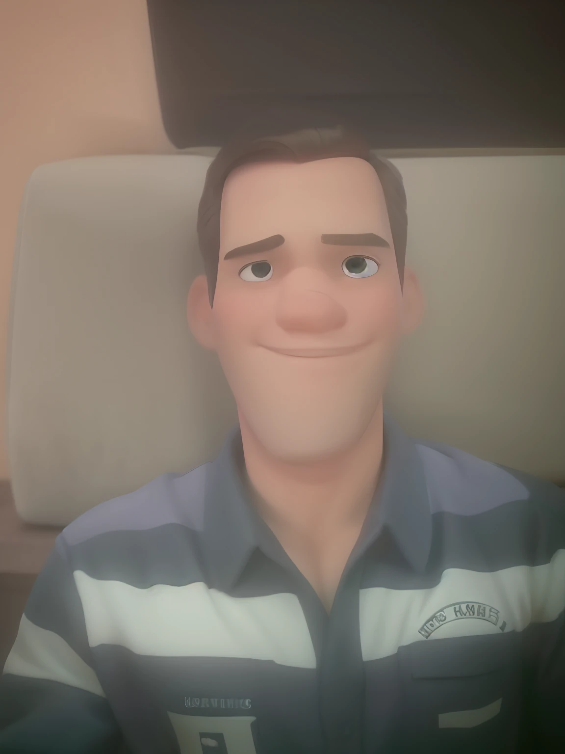 um homem branco estilo Disney pixar , alta qualidade , melhor qualidade.