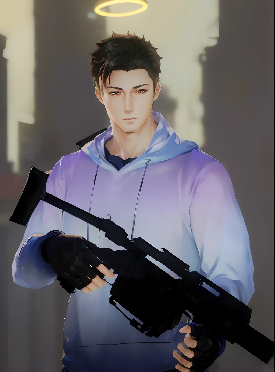 (anime:1.2), (realistic,photorealistic:1.37), (best quality,4k,8k,highres,masterpiece:1.2), ultra-detailed, Ai generated, colorful, vibrant characters, dynamic poses, intricate background, glowing effects, surreal atmosphere, sci-fi elements, professional digital art, neon lights, futuristic cityscape