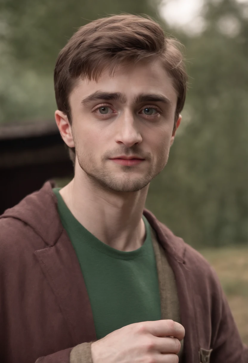 Absurd resolution, high resolution, (masterpiece: 1.4), super detailed, (((detailed face, detailed expression)),daniel radcliffe , radcliffe, harry potter, weed, blunt, smoking a blunt, green, bandana green, dark, mysterious, dobby, harry potter elf, dobby the house elf, red eyes, eyes glossy