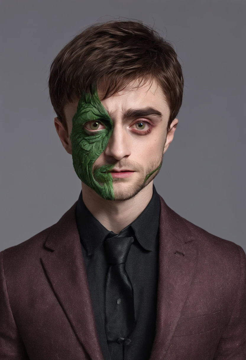 Absurd resolution, high resolution, (masterpiece: 1.4), super detailed, (((detailed face, detailed expression)),daniel radcliffe , radcliffe, harry potter, weed, blunt, smoking a blunt, green, bandana green, dark, mysterious, dobby, harry potter elf, dobby the house elf, red eyes, eyes glossy