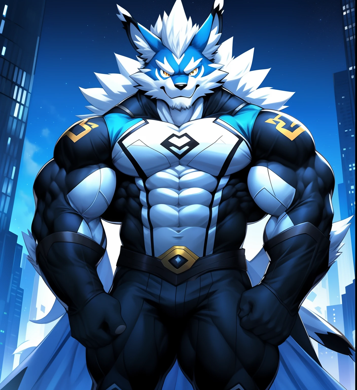 tmasterpiece,very best quality,A detailed,
Dragon Man,vast pecs,Ten-pack abs,Wide shoulders and narrow waist,(cameltoe,chest plate:1.1),