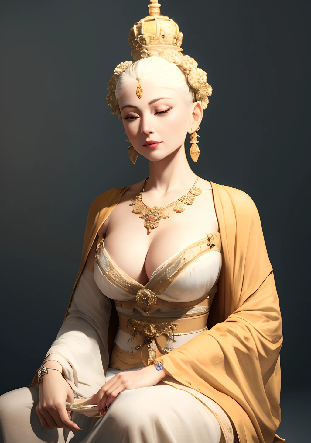 Buda as woman