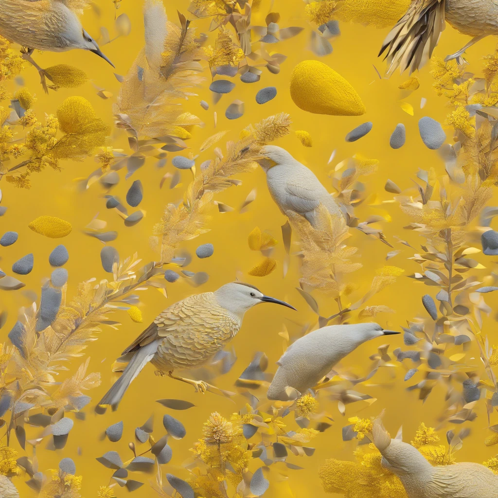 Yellow woodpecker site