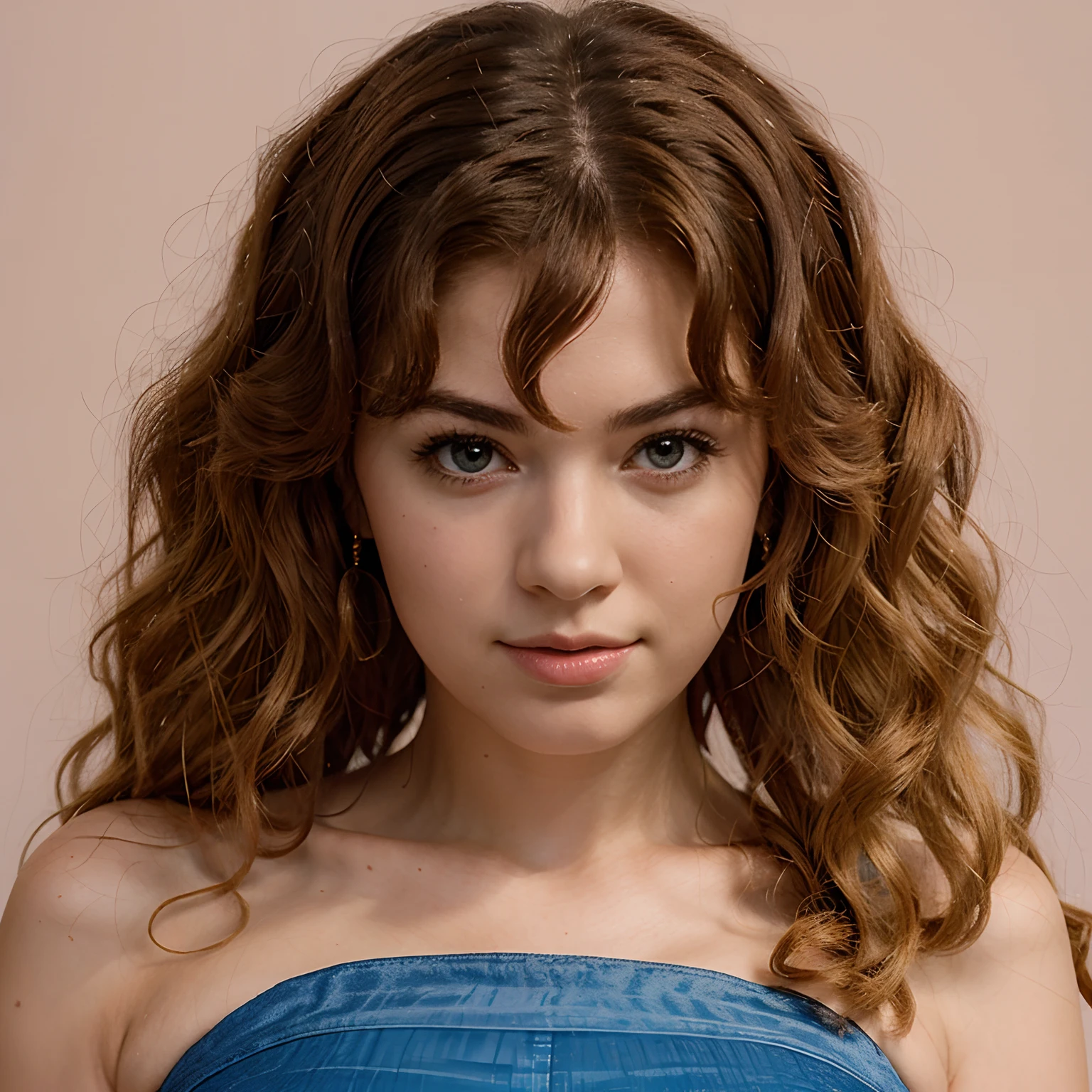 Create a pencil image of Princess Peach from the super mario movie with curly hair