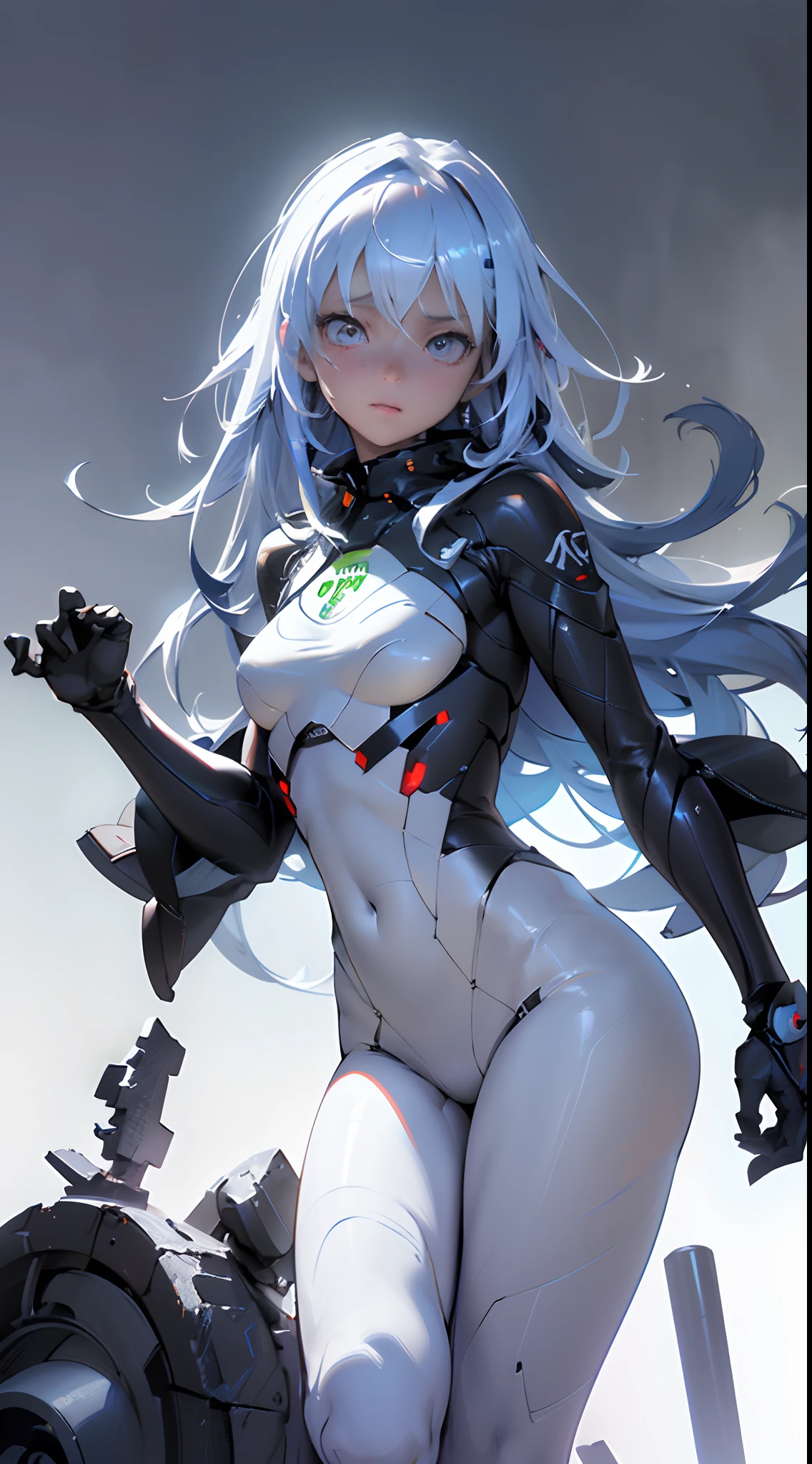((top-quality)), ((masterpiece)), (detaileds: 1.4), (absurderes), Fair-skinned age girl, nudde、small tits、teats, Glossy skin, White Star and Blue Arm, nakeness, Navel、Colored hair, arm tatoo, cybernetic hands, pastels, Align Center, scale to suit the dimensions, nffsw(HighDynamicRange)、Ray traching、NVIDIA RTX、Hyper-Resolution、Unreal 5、Subsurface Dispersion、PBR Textures、 post processed, Anisotropy Filtering, depth of fields, Maximum clarity and sharpness, Multilayer Texture, Albedo and specular maps, Surface Shading, Accurate simulation of light material interactions, perfectly proportions, Octane Rendering, Two-tone lighting, Wide aperture, Low ISO, White Balance, thirds rule, 8K Raw, Crysisnanosuit