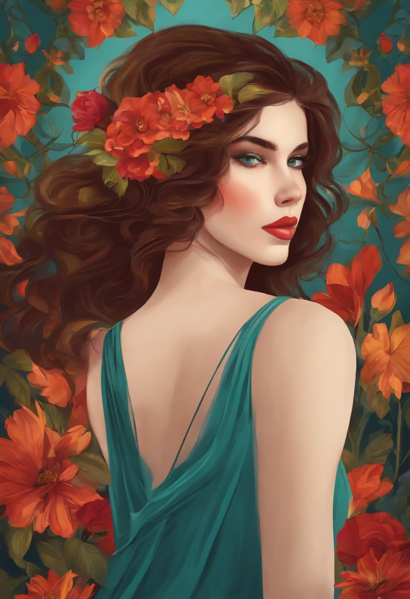 2D Beautiful Girl