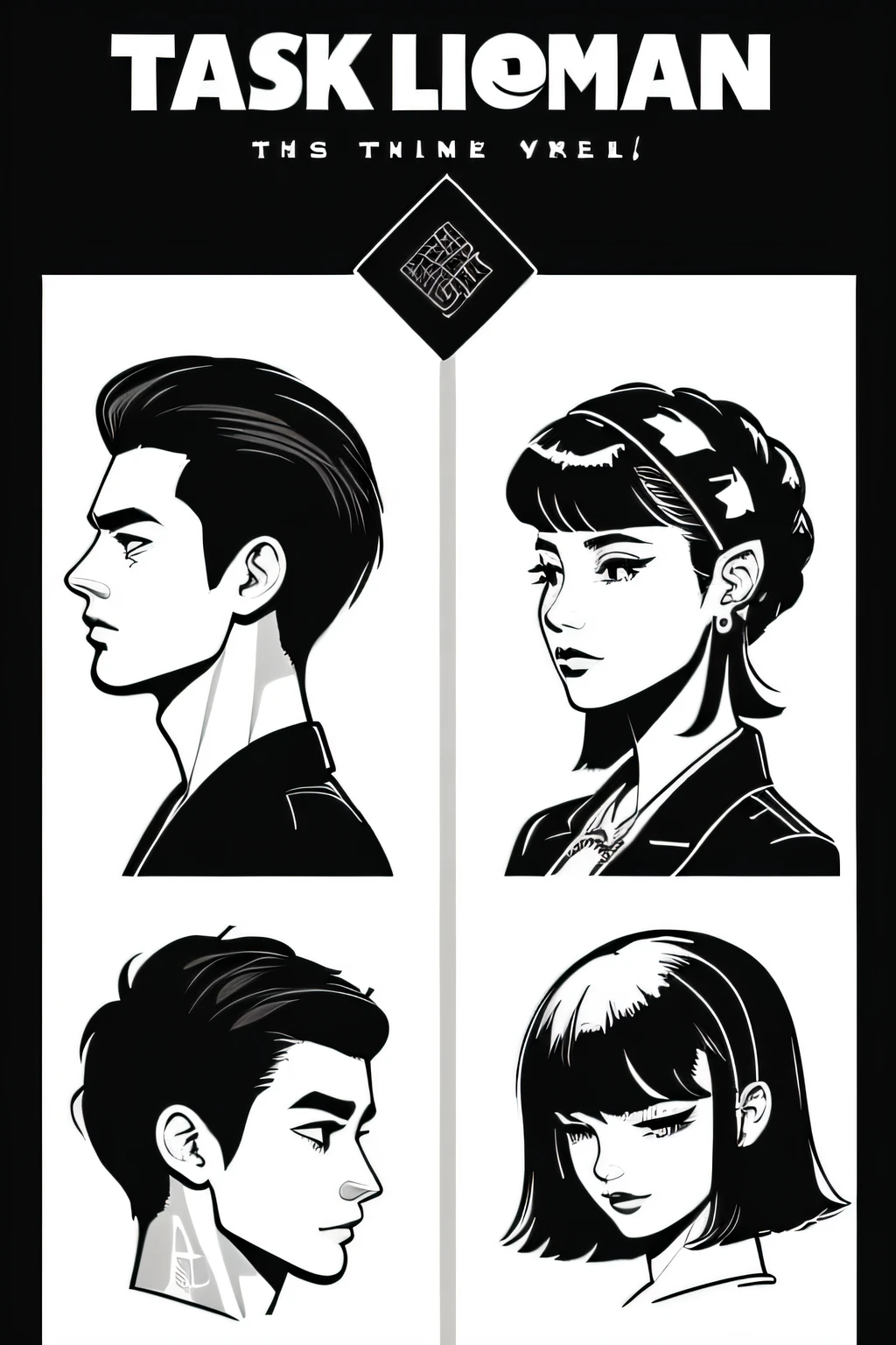 theme: "Hard-boiled sideways illustration male character"
gender: man
age: 40s
feature:
Has hard-boiled characteristics。Incorporate elements of rigor and experience into your character's face。Eyebrow and eye expressions、Or you can make this feature appear in the expression of the mouth。
Landscape composition。Assume that the character will be drawn in a sideways posture。This composition is、Along with emphasizing the features of the character's profile、Enhances the hard-boiled atmosphere。
Illustrative style。Rather than a realistic representation、Assume that you will be drawn as a character with stylish features like illustrations and animations。How to use lines and colors、Shading, etc.、Designs that make use of illustrative elements are required。
color palettes:
Darker tones。To give it a noir movie feel、It works best to use a color palette based on dark colors or monochrome tones。However、If necessary, you can incorporate light tones as accents。
Incorporating the above elements、Create a profile picture of a hard-boiled, sideways illustration male character。Please look forward to!