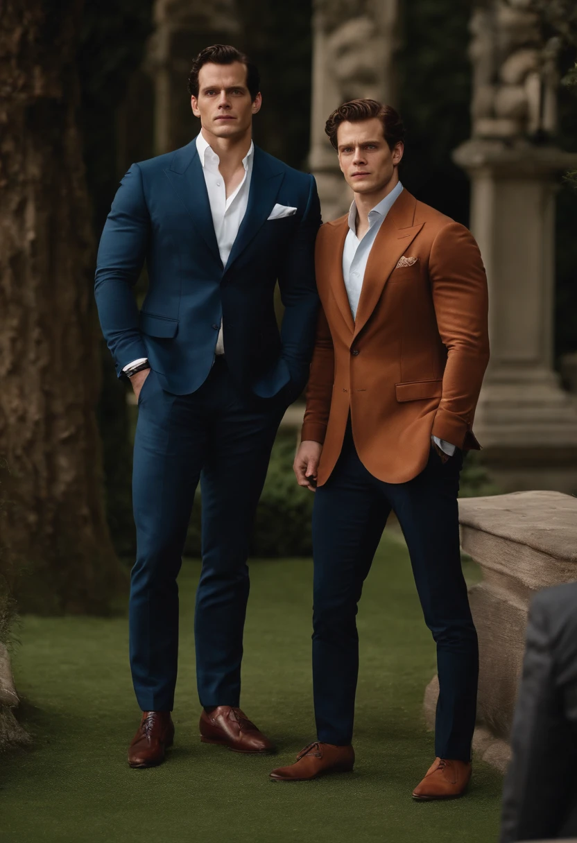 Very detailed 8 hd quality Henry Cavill and Tom holland accurate high quality showing off feet