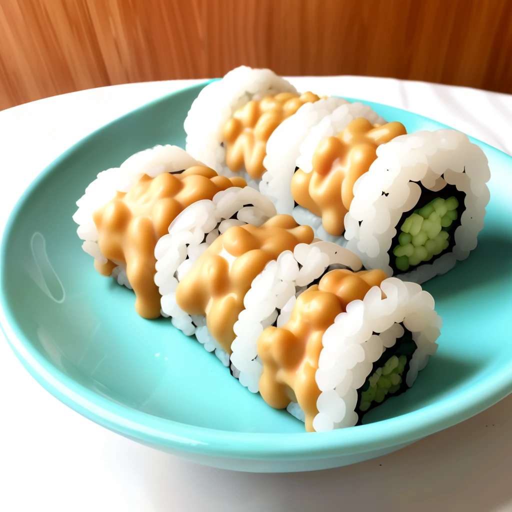 Natto roll　The dragon