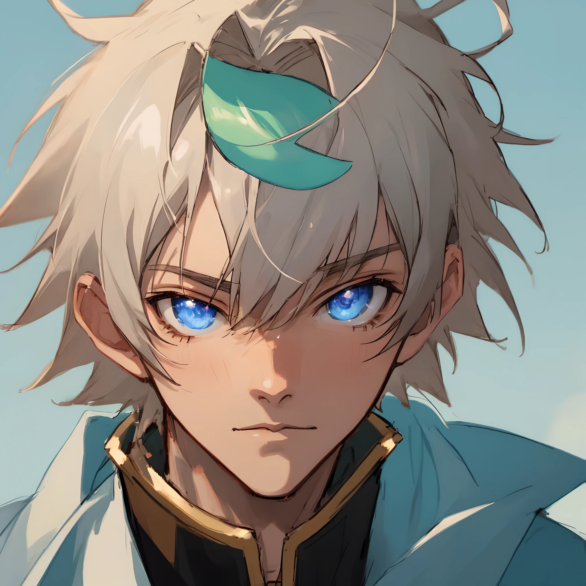head portrait，Anime male