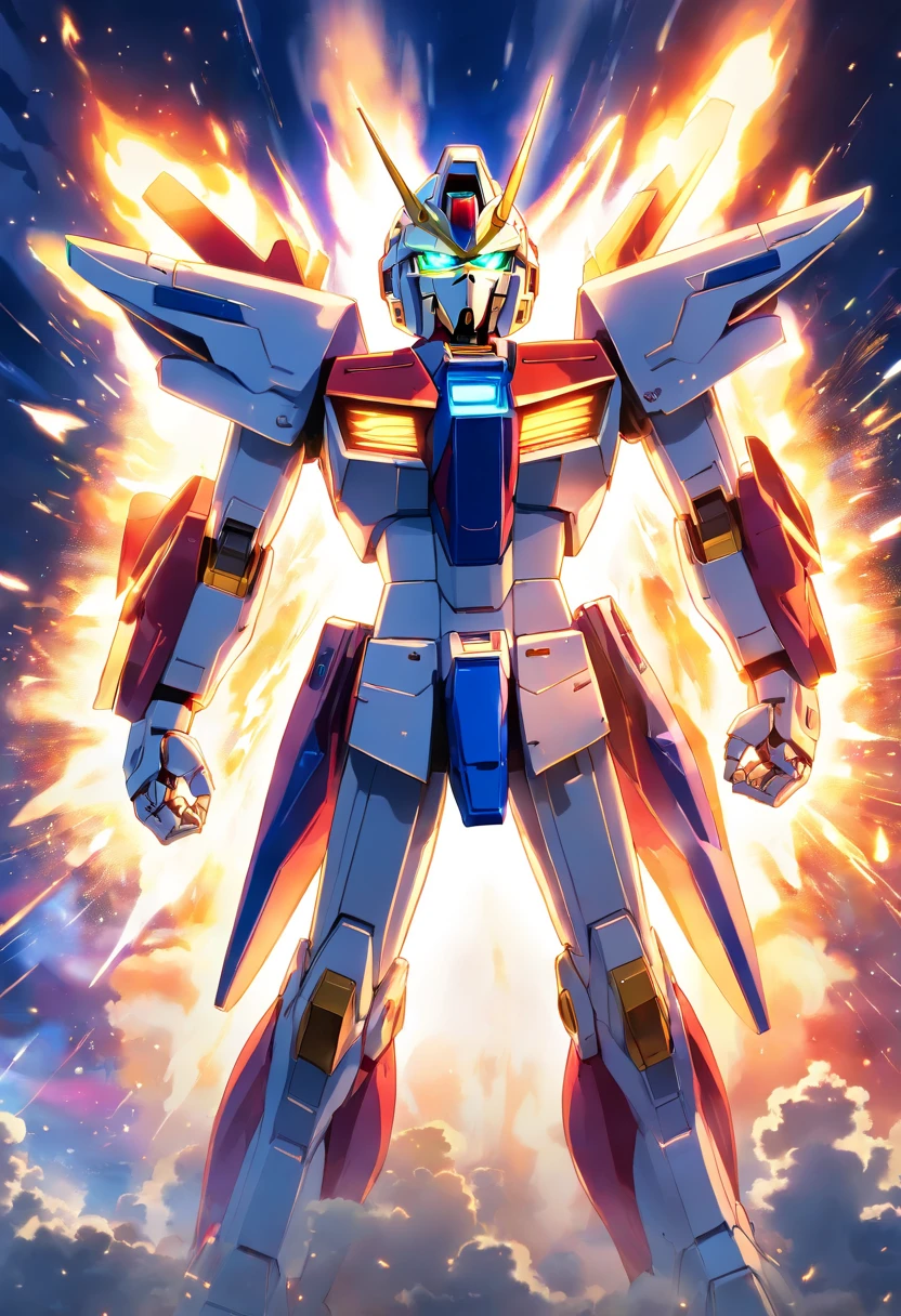 burning gundam shinning finger attack