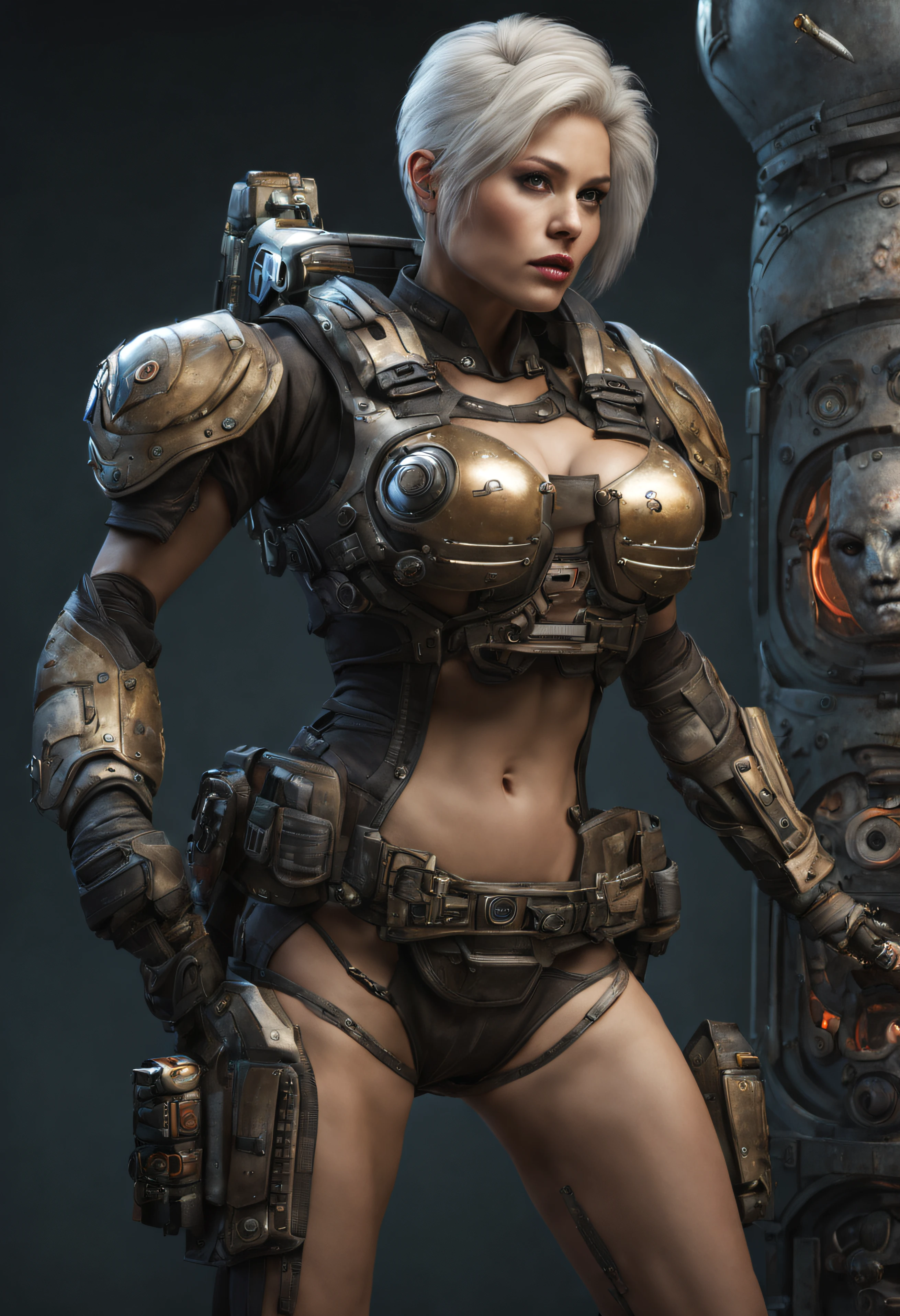 Beautiful Alluring Female Dystopian Knight rihanna, oily Skin, Athletic Well Toned Body, Rusty Scrap Metal Ornaments and armor, Dystopianpunk Theme, Dieselpunk, riding a motorcycle in the desert, Beautiful D&D Character Portrait, Beautiful Face, Ominous, Dark Fantasy, Fiverr Dnd Character, Octane Render, Digital Art, Extreme Detail, 4k, Ultra Hd, Polished, Beautiful, Hyperdetailed, Intricate, Elaborate, Meticulous, Photorealistic, Sharp Focus, Wlop, Character Design, Unreal Engine, 3d Rendered, Volumetric Lighting, Reflections, Glossy, Digital Illustration, Sensual Pose, Suggestive Pose, Full Body Shot, naked, exposed breasts, visible nipples, puffy vagina 💖❤💕💋❣