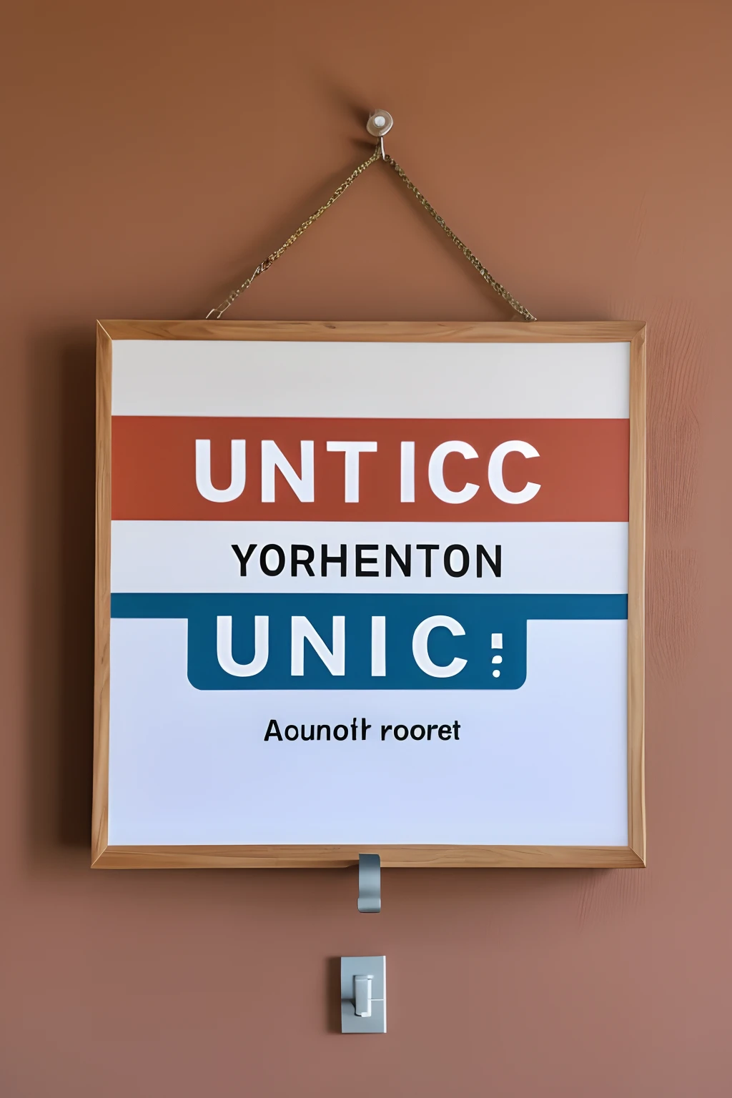 Board with text 'unipc' in it