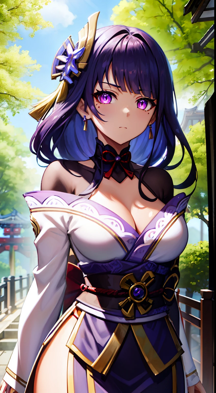 Digital Art, Anime girl holding a sword with a sword and a purple dress, Full-length(Body Full 1.1), ayaka genshin impact, ayaka game genshin impact, zhongli from genshin impact, keqing from genshin impact, hyuga hyuga, shalltear from overlord, black - haired mage, high detail official illustrations, fire emblem, onmyoji portrait, ((a beautiful fantasy empress))，extremely large breasts，blusher，Korean beauty，Korean goddess，Demon Slayer Art Style, long sleeves, Perfect Curved Body, Tattooed body with leaves, permeating Her body, Lovely Medium Breasts, Her breasts are sticking out from under her clothes, BREAK (Master Part: 1.2), Best Quality, High Resolution, photorealestic, photogenic, Unity 8k壁纸, (illustartion: 0.8), (Beautiful detailed pink eyes: 1.6), extremely detailed face, perfect  lighting, extremely detailed CGI , (perfect arms, perfect anatomy), demon slayer rui fanart, badass anime 8 k, Demon Slayer, Anime Key Art, 4 k manga wallpapers, kimetsu no yaiba, anime wallaper, Ultra Transparent, Ultra Detailed, very extremely beautiful, anime epic artwork, Anime Art Wallpapers 8K, Local Art & epic composition, very extremely beautiful, beautiful breasts, old Japan, (tmasterpiece, beste-Qualit),