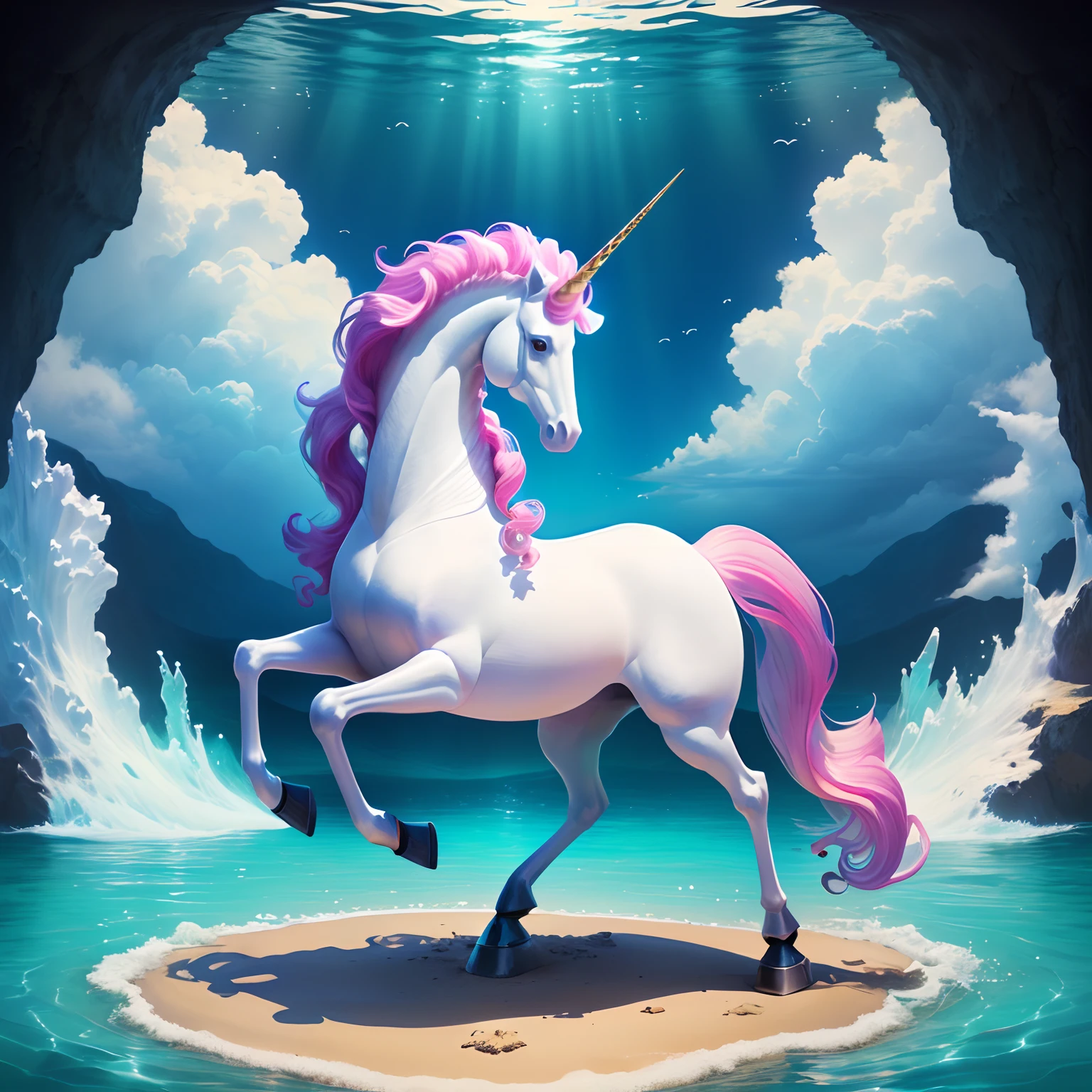 Seahorse unicorn