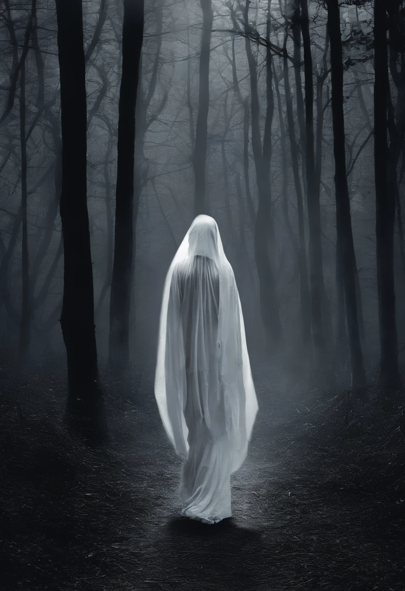 Whispers: If the image can imply sound, there should be a suggestion of faint whispers or breathing, adding to the unnerving atmosphere.