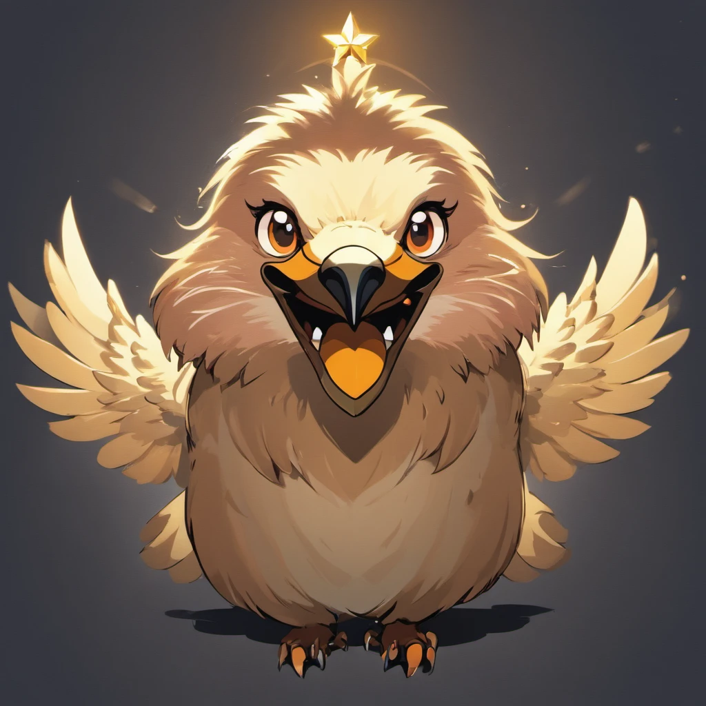 The envisioned logo is a lively and endearing amalgamation of two revered national icons, the majestic Eagle and the diligent Beaver, intertwined in a playful and engaging manner.
The emblem captures the spirited essence of both creatures in a delightful and comical union. The grand Eagle, typically a symbol of strength and freedom, now partners with the earnest Beaver, renowned for its hardworking nature. The Eagle, exuding a whimsical wink, shares the limelight with the Beaver, portrayed in a charming and quirky manner, engaging in a light-hearted pursuit.
This logo embodies the fusion of the Eagle's majestic appeal and the Beaver's steadfast determination, weaving a narrative of harmony and playfulness. The design not only signifies the national pride of both countries but also evokes a sense of joy and warmth, showcasing their collaborative and harmonious coexistence in a delightful, entertaining, and endearing manner.