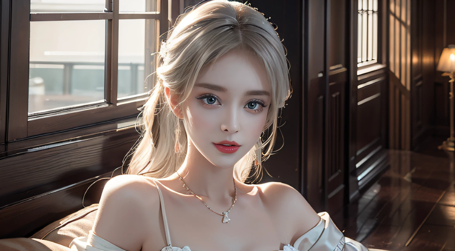 Top quality work,Photorealistic works,Ultra Premium Graphics,8K HD CG works,High-quality graphics,High-definition fine CG works,10x pixel,Ultra-fine details:1.1,Advanced technical details:1.1Photographically realistic,Indoor lighting effects:1.5,Natural light:1.5. light effect(Virtual Light Effects:1.8),超A high resolution ,Transparent hair,High Detail Hair(Premium Hair Detail:1.1)Clear eyes,Good looking double eyelids,Sharp eye makeup, Delicate makeup for eyelashes, Thin eyebrows, ultradetailed eyes,High Nose, lovely red lips, Rose cheeks, Face with delicate makeup , Pretty Face, A perfectly proportioned face,(Advanced facial details:1.1), Women's Artwork,full-body view,Goddess of Dress,,amazing,Today's eyes are bright, A beautiful woman looks at the camera, White hair, china red dress , green eyes ,fuull body