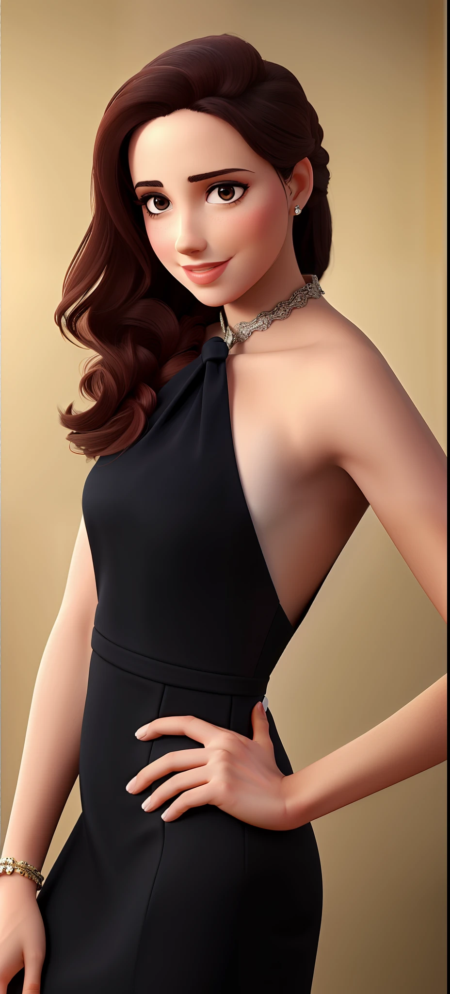 Mulher loira e elegante