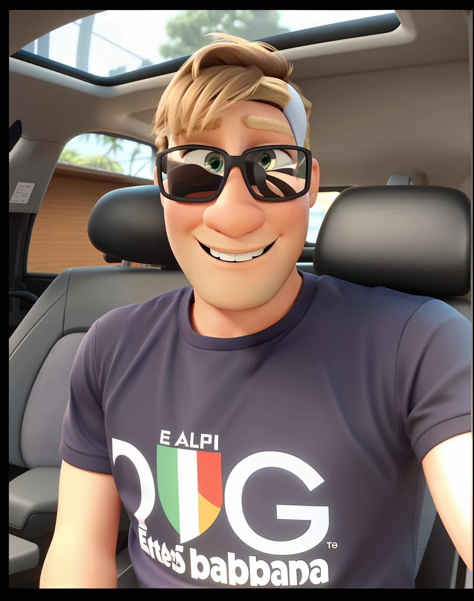Estilo Pixar alta qualidade