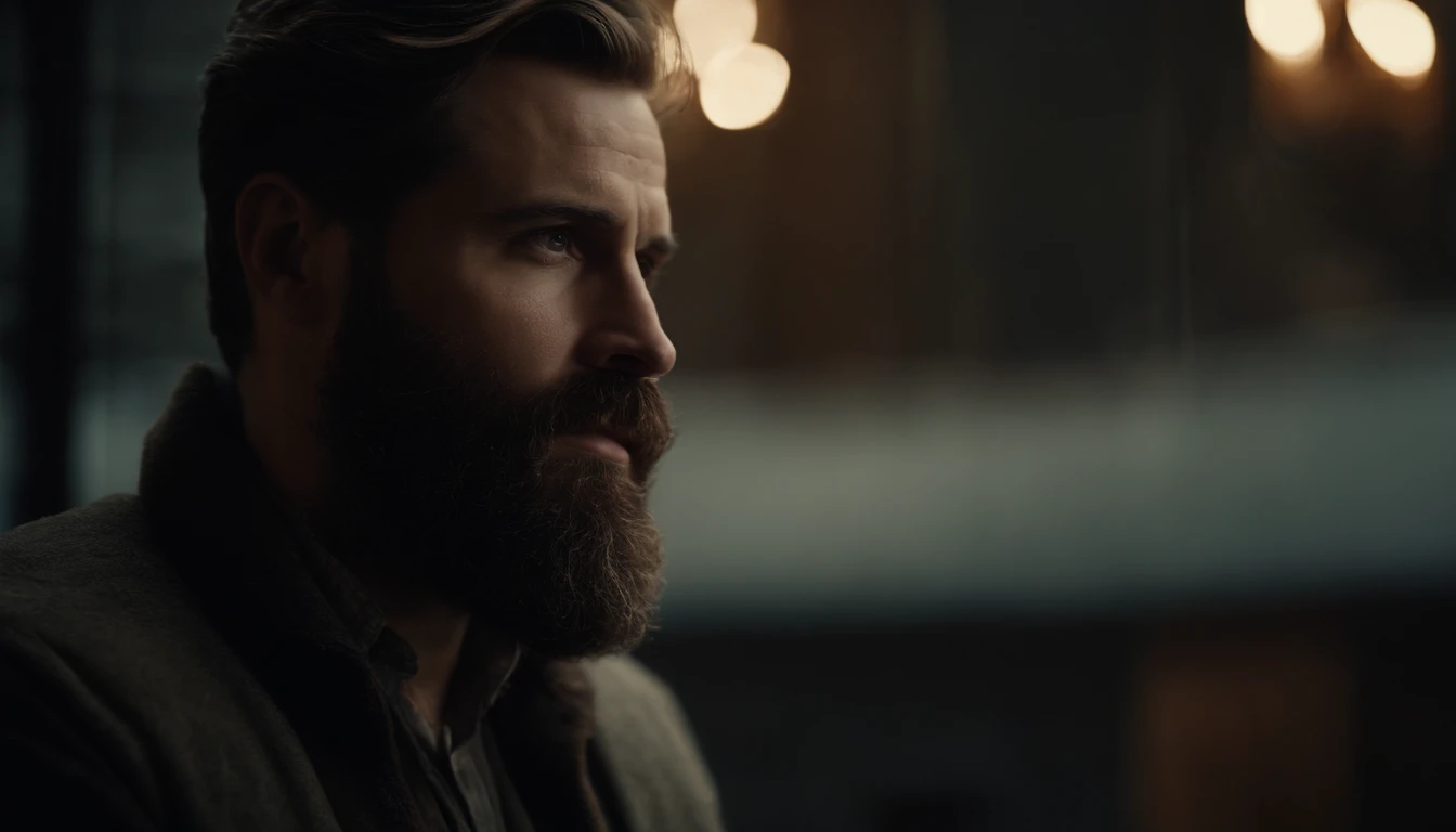 bearded man
