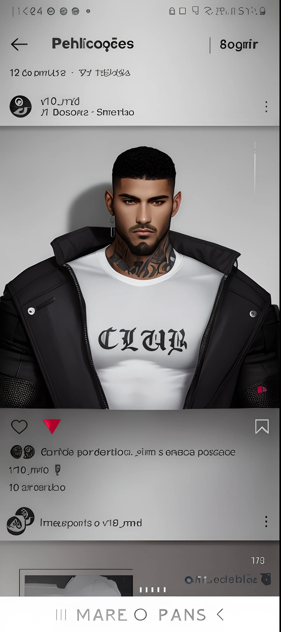 arafed man with a tattoo on his arm and a white shirt, camisa tank, Apertado, corpo inteiro altamente detalhado, corpo superior realista bonito, corpo inteiro detalhado, Tony Sandoval. 8 k realista, corpo inteiro, parte superior detalhada do corpo, sem capuz, Detailed Dark Pants | | Sombreamento realista, parte superior do corpo altamente detalhada, corpo inteiro detalhado, Avatar da parte superior do corpo