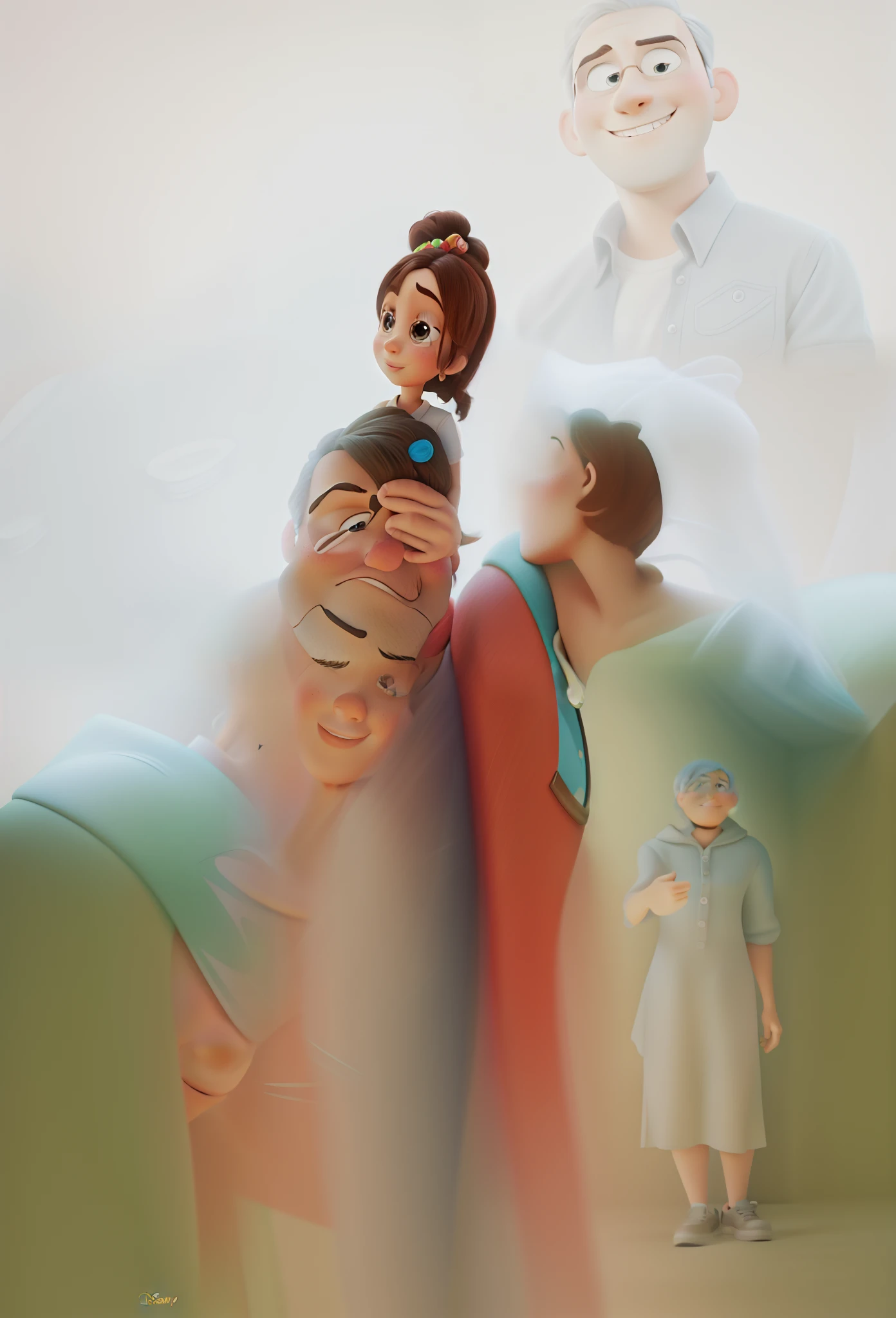 Pixar Disney Poster: Jannuzzi family