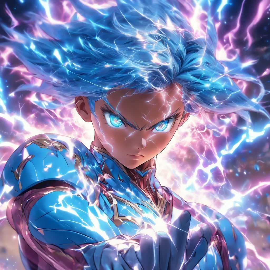 | 3d, (anatomically correct :1.4), (In the Holographics Hyperspace Metaverse 50mm, Ultra Detailed, Fantasy Background, Blush, Solo), (Fighting Stance:1.3), (Magic circle:1.3), Lightning Effect, (Ray Tracing), white hair , blue eyes , white and blue tactical armor