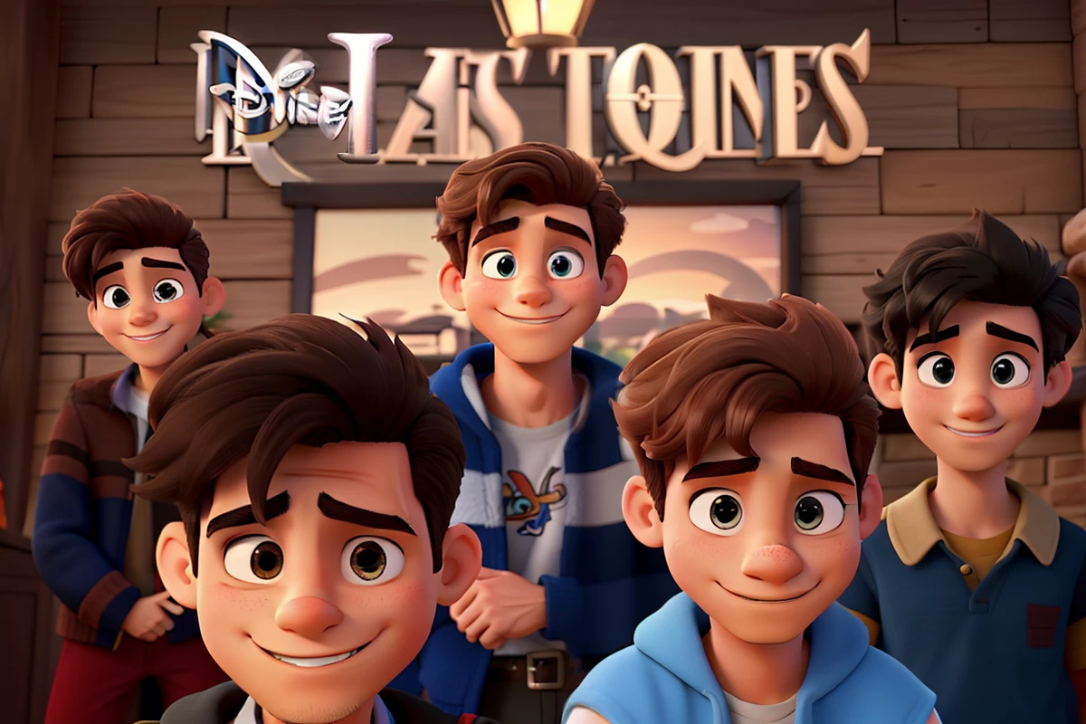 homens estilo disney, alta qualidade, melhor qualidade