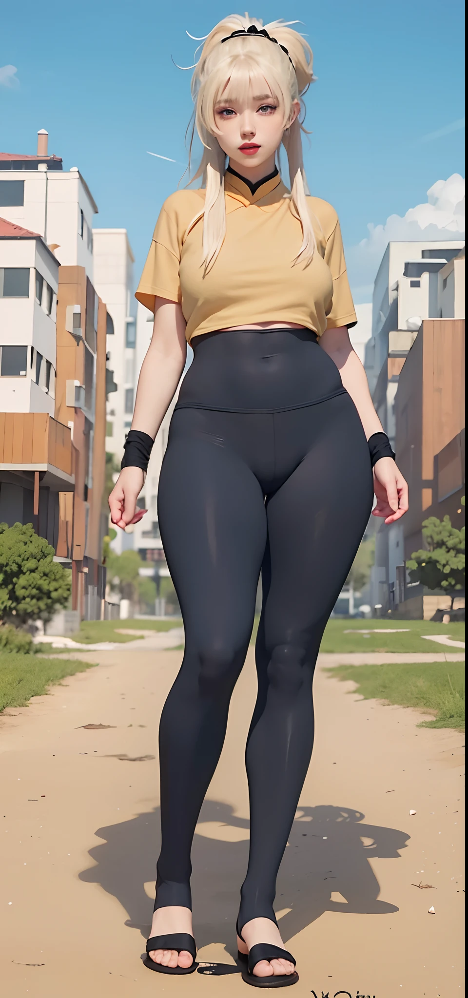 Realistic, 8k, 1girl, long white black ponytail hair, Chinese, heterochromic eyes, moles under the eyes, thick eyebrows, bikini, tuned abs, thighs, in bed, sleeping beauty, hinata hyuga, hinata, gold hair,