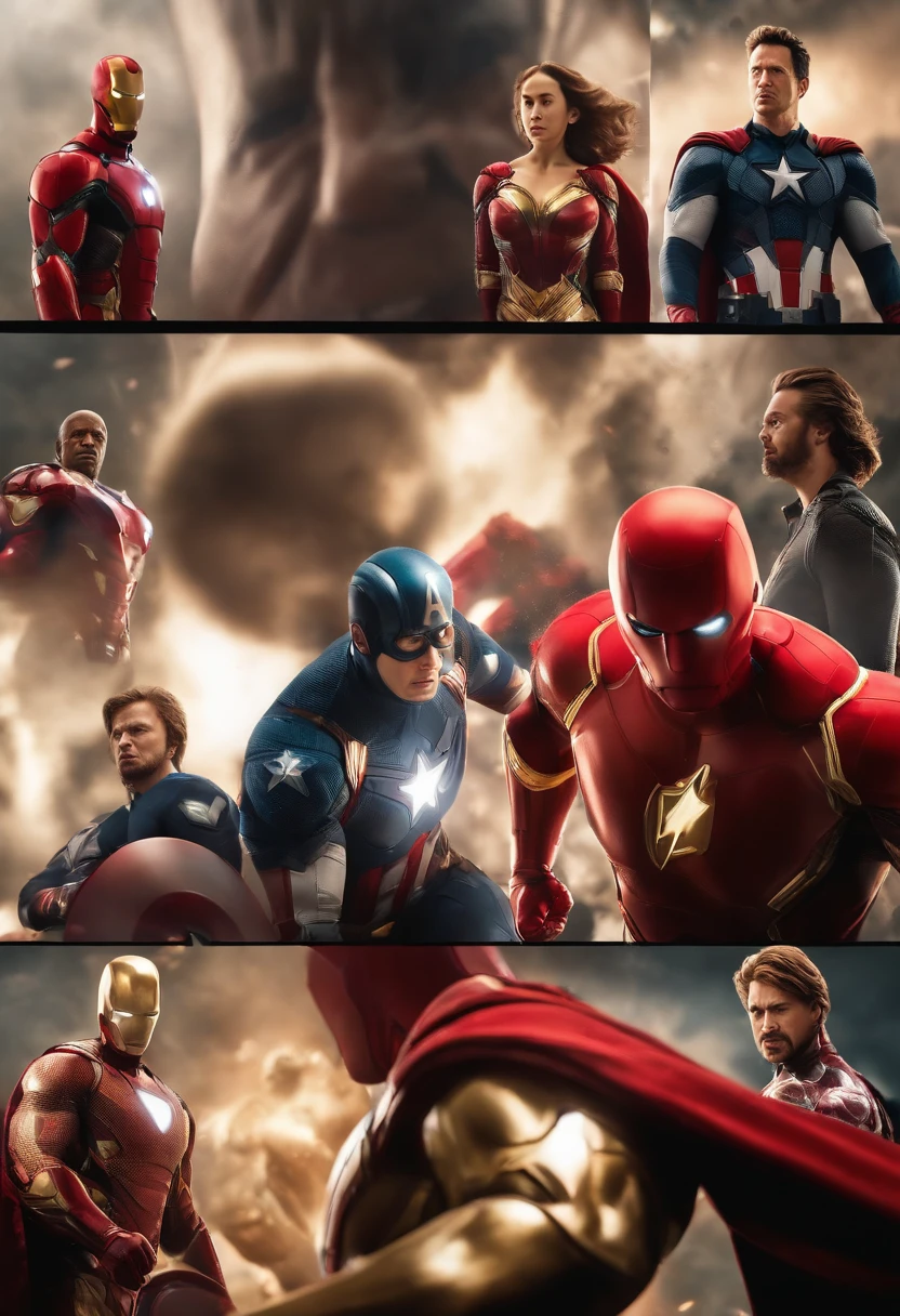 Saitama, the world's strongest hero, vs the Avengers