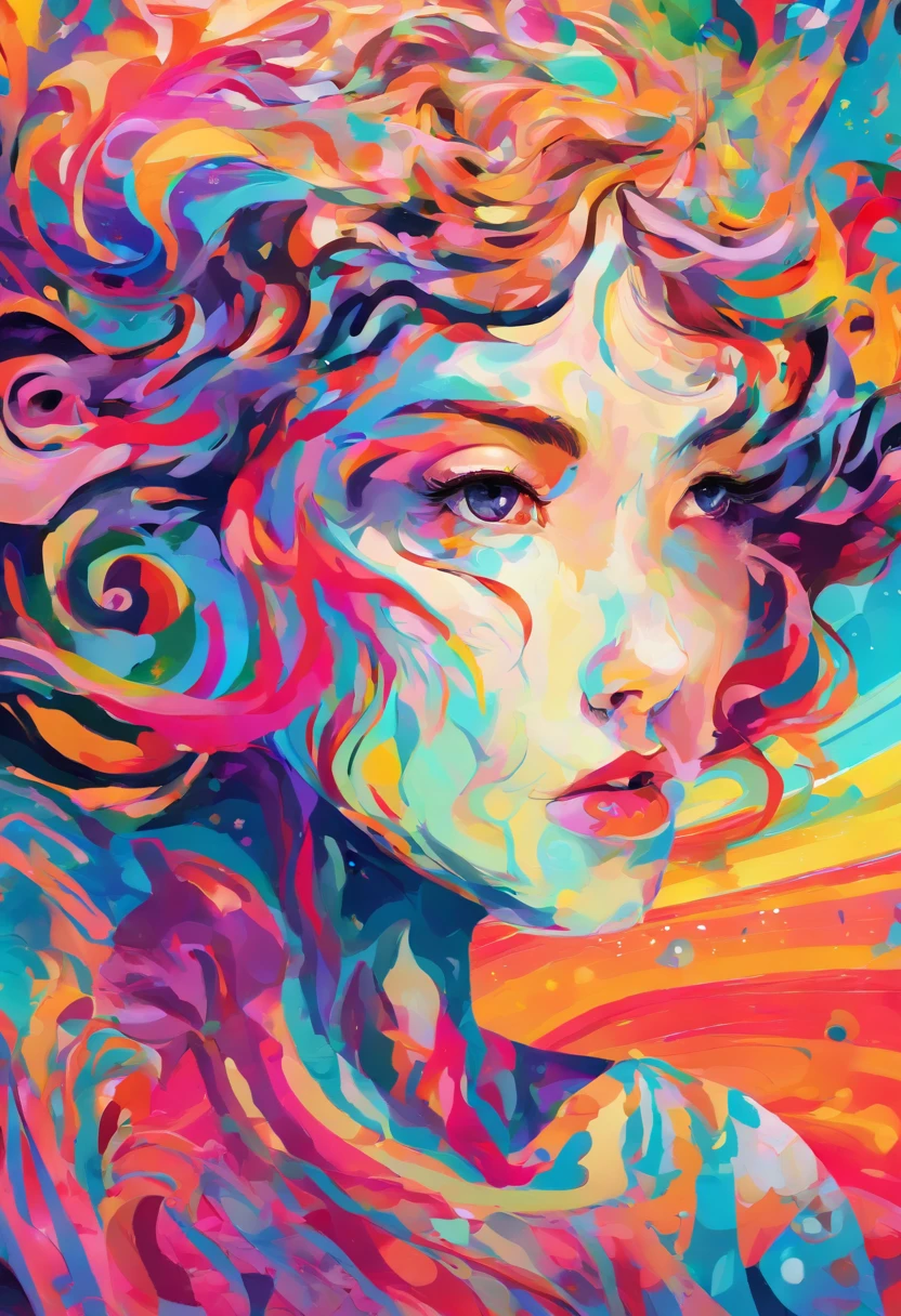 ((top-quality, 8K)), (Realistic), (Face focus: 1.1), (white and black: 1.3), kawaii girl, short-hair, 
Hair fluttering in the wind, Facing to the side, Look up at your face, Eyes closed, (Sleeveless: 1.1)、Skirt, d-cup breasts,