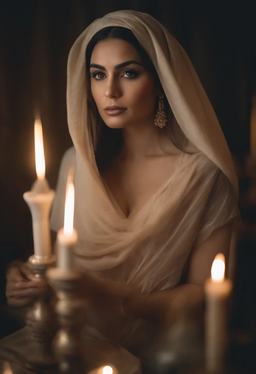 hijab, voluptuous, boobs, pussy, masterpiece,