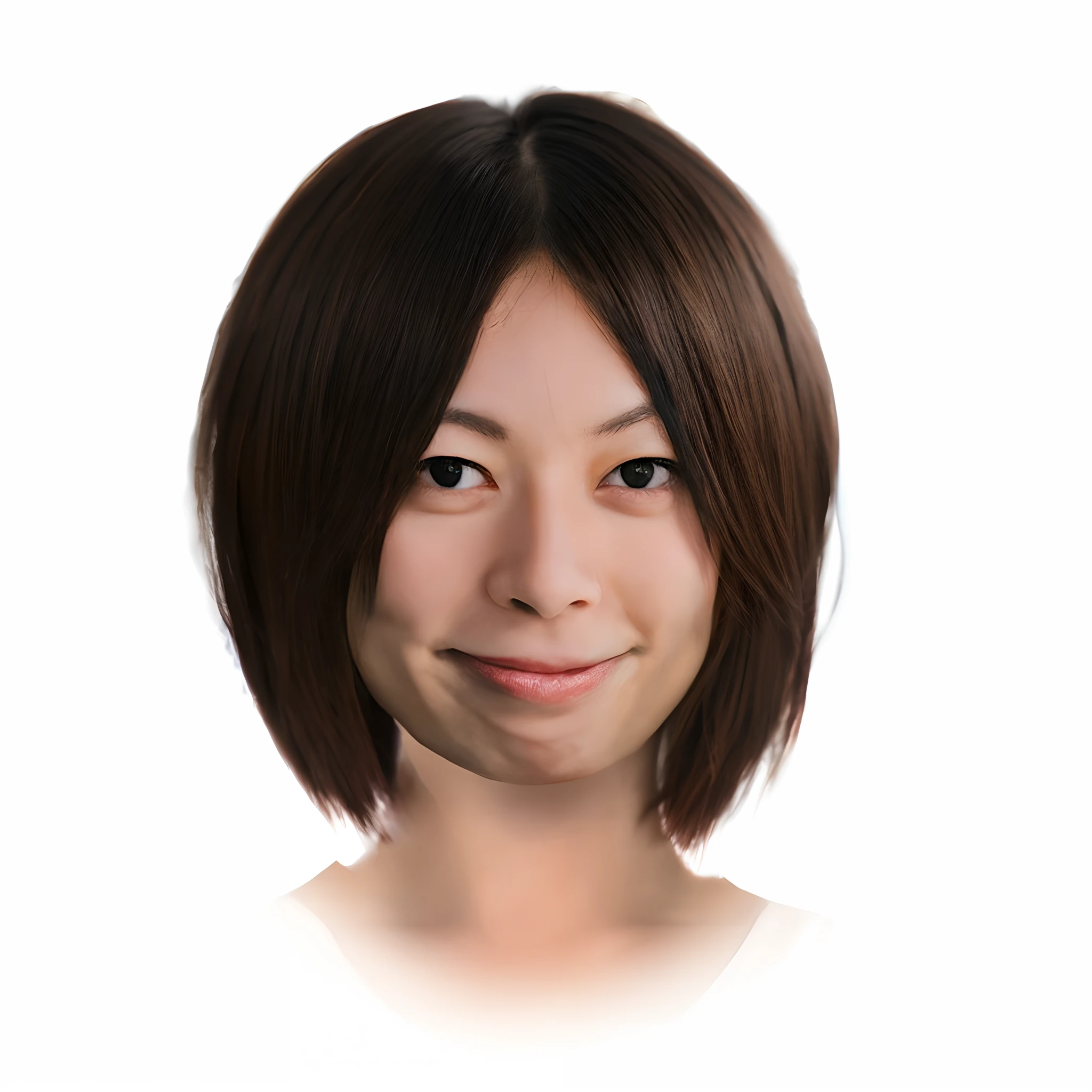 8k, RAW photo, best quality, masterpiece, realistic, short hair, dark brown hair