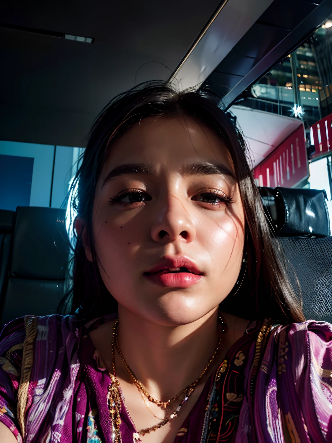 there is a woman that is sitting down with a necklace on, 38 years old, 3 0 years old woman, 30 years old woman, 3 6 years old, 3 2 years old, 2 9 years old, 2 7 years old, 2 8 years old, (38 years old), 35 years old, 3 5 years old, mai anh tran