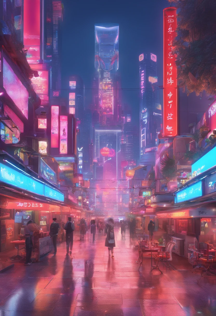 National Day Events,national day,VR Poster,VR headset,figura,城市,handwriting,Cyberpunk Personality,Event Poster,threesome