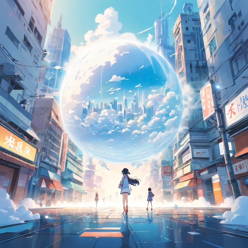 (Pop-up Books,White background:1.35),Postmodern art style,(abstracted:1.2)(Penrose Escher-style sphere) What constitutes (Cyberpunk City:1.2),After the change (James Rosenquist,Roy Lichtenstein) Eagle Ball,Inception,Impossible geometric structures,Mobius Ring,Cyberpunk City Intertwined with Spheres,inflation,3 seconds after the Big Bang & The Expanding Multiverse,dry ice,steam,cloud,Smoke plume,Smoke rings,A city full of nature