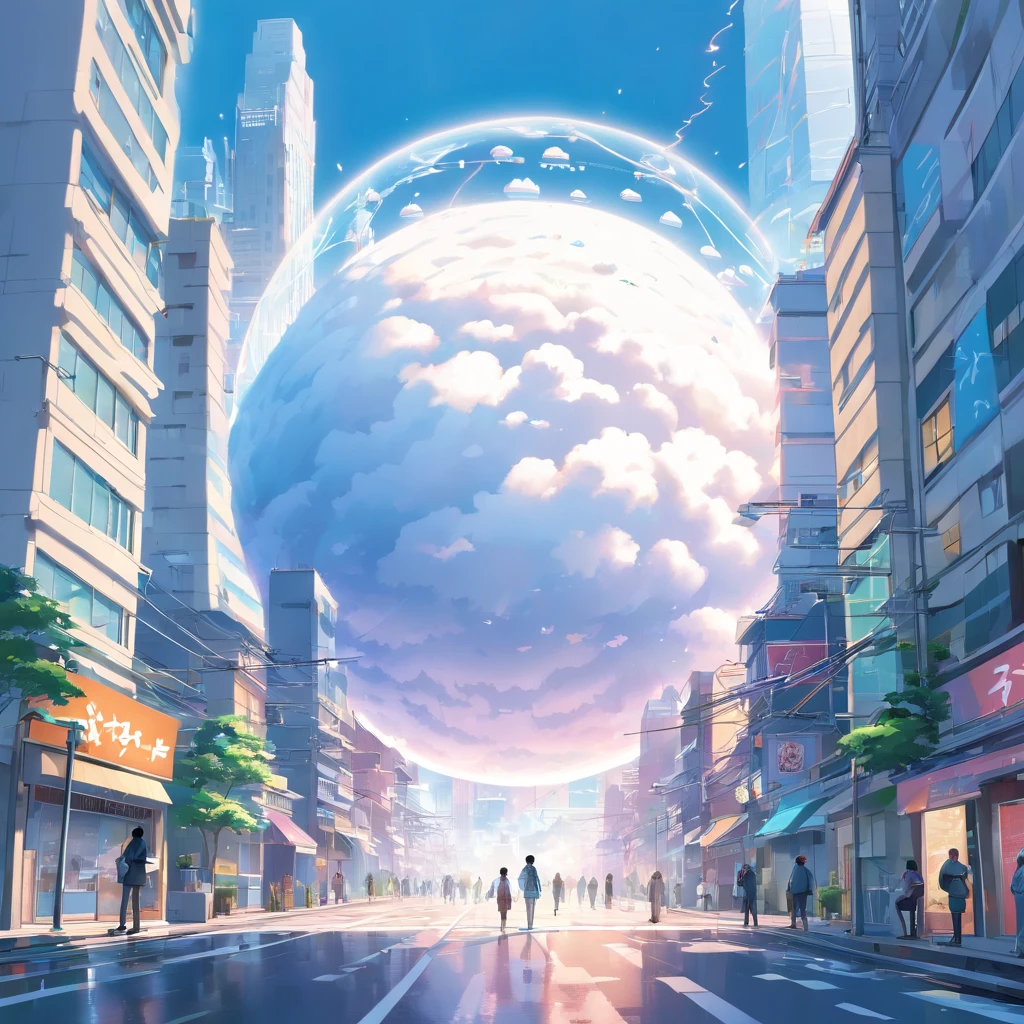 (Pop-up Books,White background:1.35),Postmodern art style,(abstracted:1.2)(Penrose Escher-style sphere) What constitutes (Cyberpunk City:1.2),After the change (James Rosenquist,Roy Lichtenstein) Eagle Ball,Inception,Impossible geometric structures,Mobius Ring,Cyberpunk City Intertwined with Spheres,inflation,3 seconds after the Big Bang & The Expanding Multiverse,dry ice,steam,cloud,Smoke plume,Smoke rings,A city full of nature