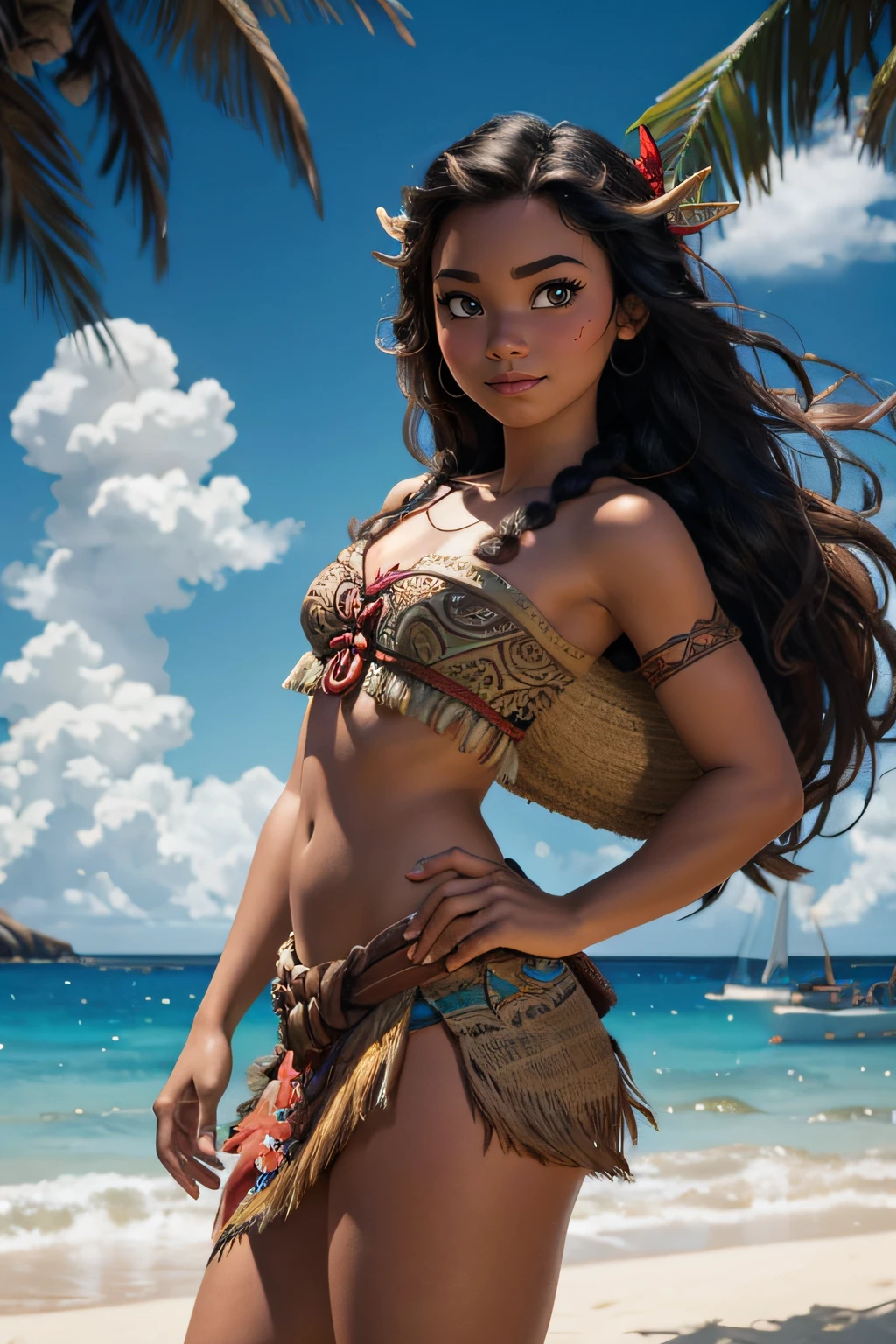 Disney Moana, seductive