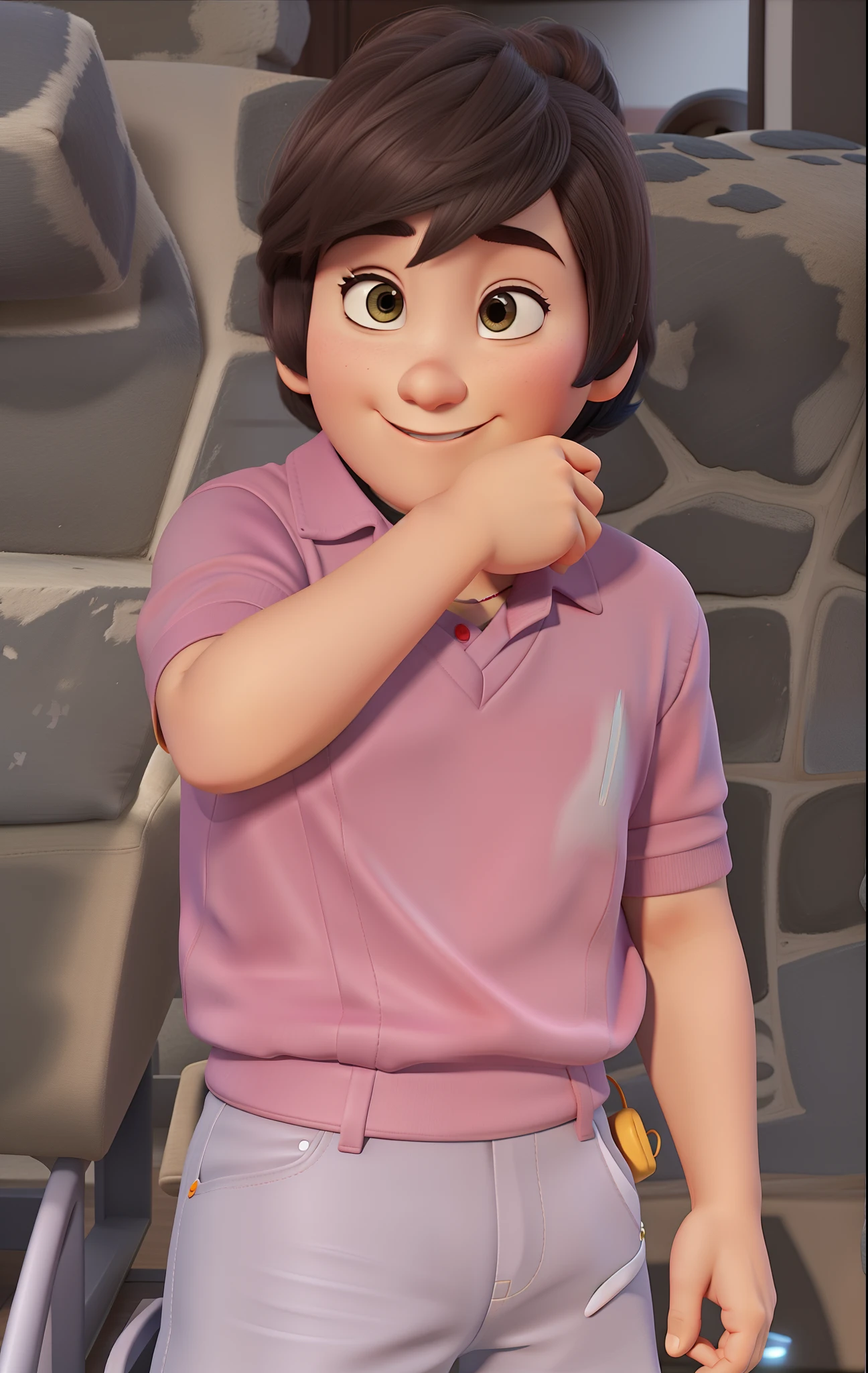 Estilo Pixar na foto