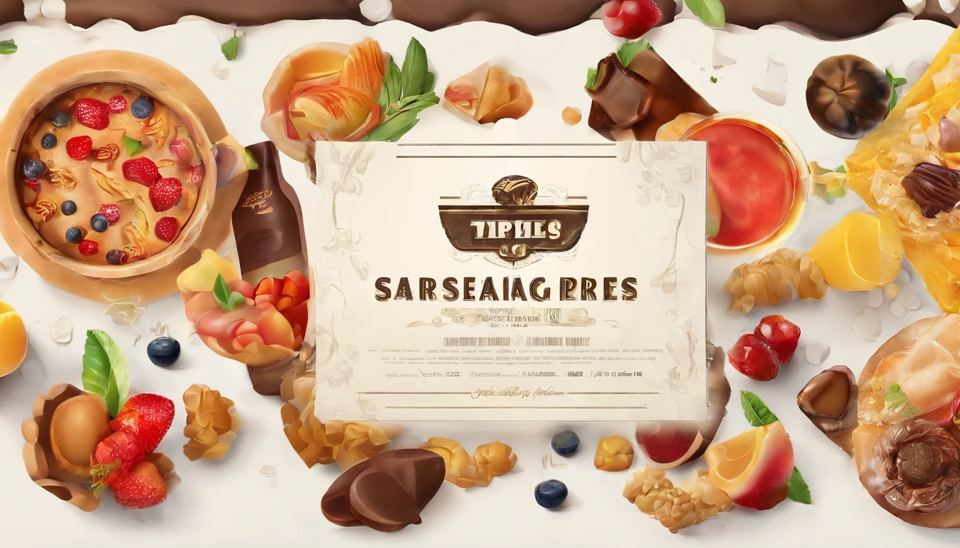 cardapio com 6 produtos doces e 6 salgados e bebidas para um brunch, with price and description of each item with subtitles in very high resolution 4k