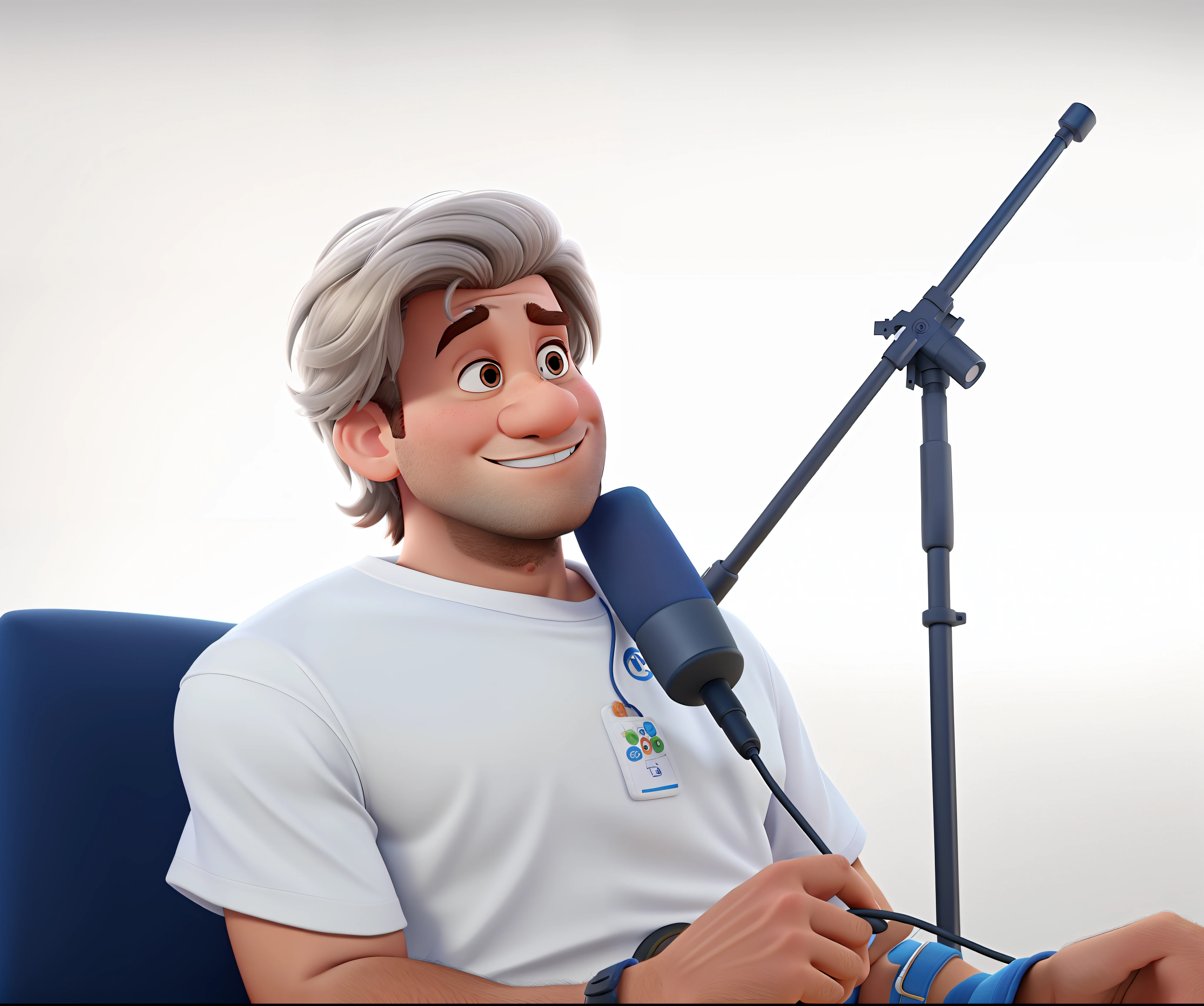 Um homem estilo Disney Pixar, alta qualidade, melhor qualidade