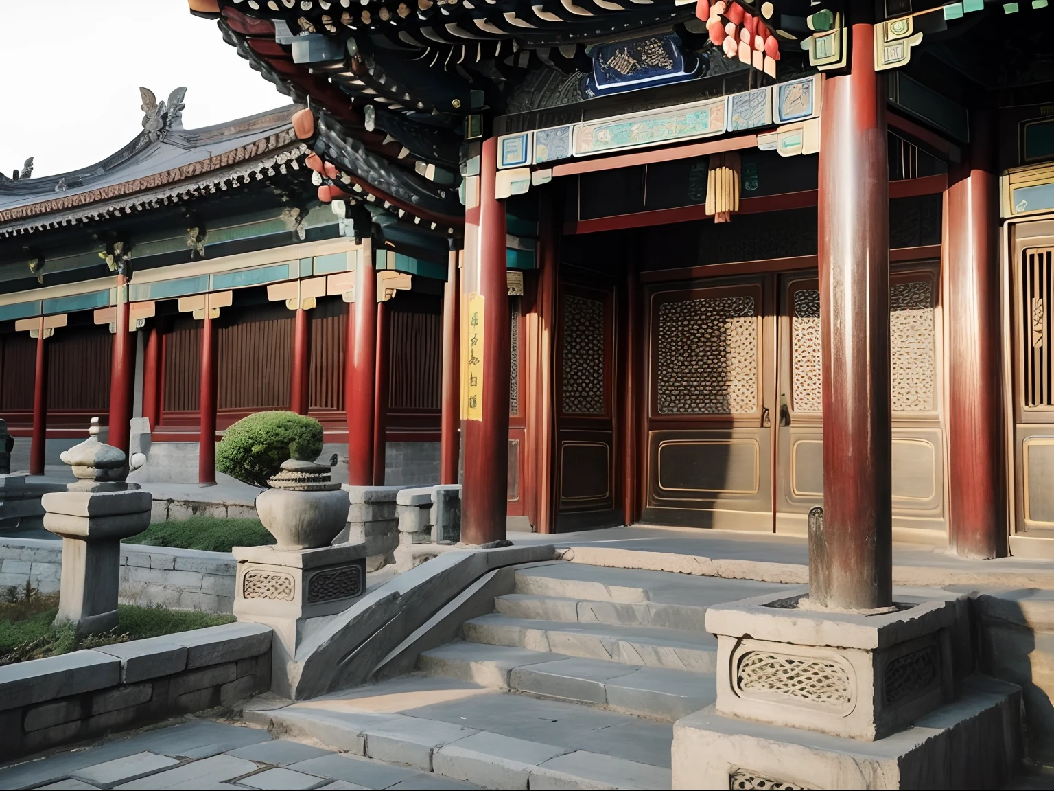 （Masterpiece），east asian architecture，Chinese architecture，Quaint buildings