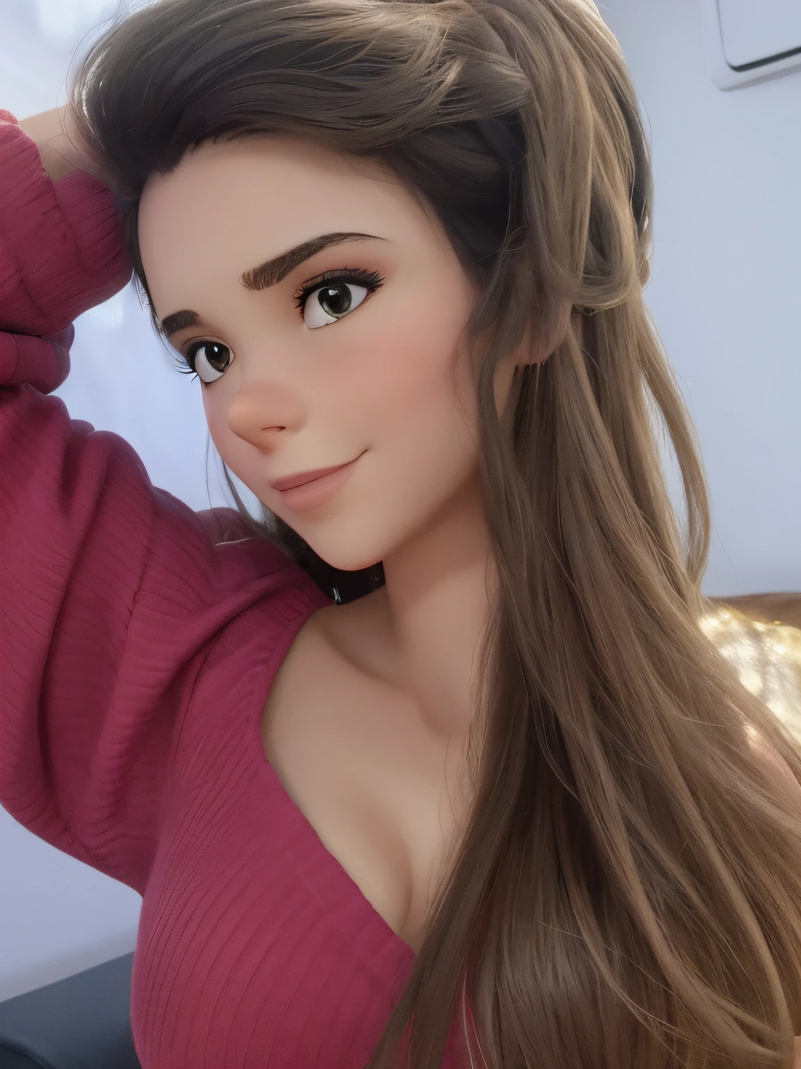 Mulher jovem branca, alta qualidade, melhor qualidade