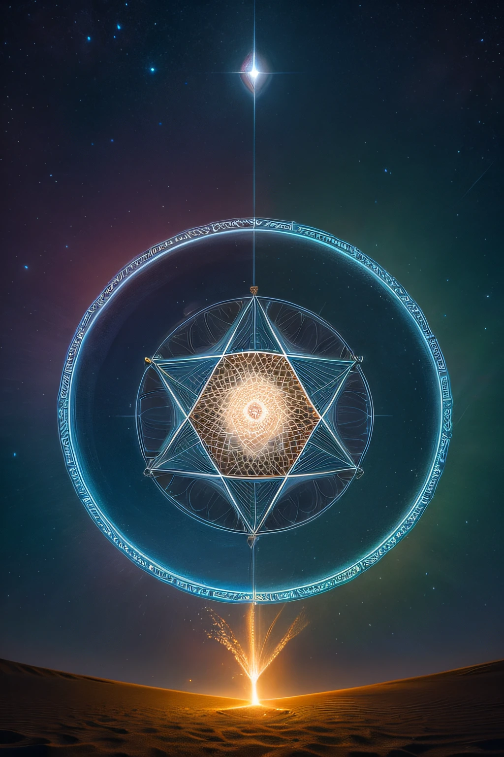 kosmos Sacred geometry amarelo