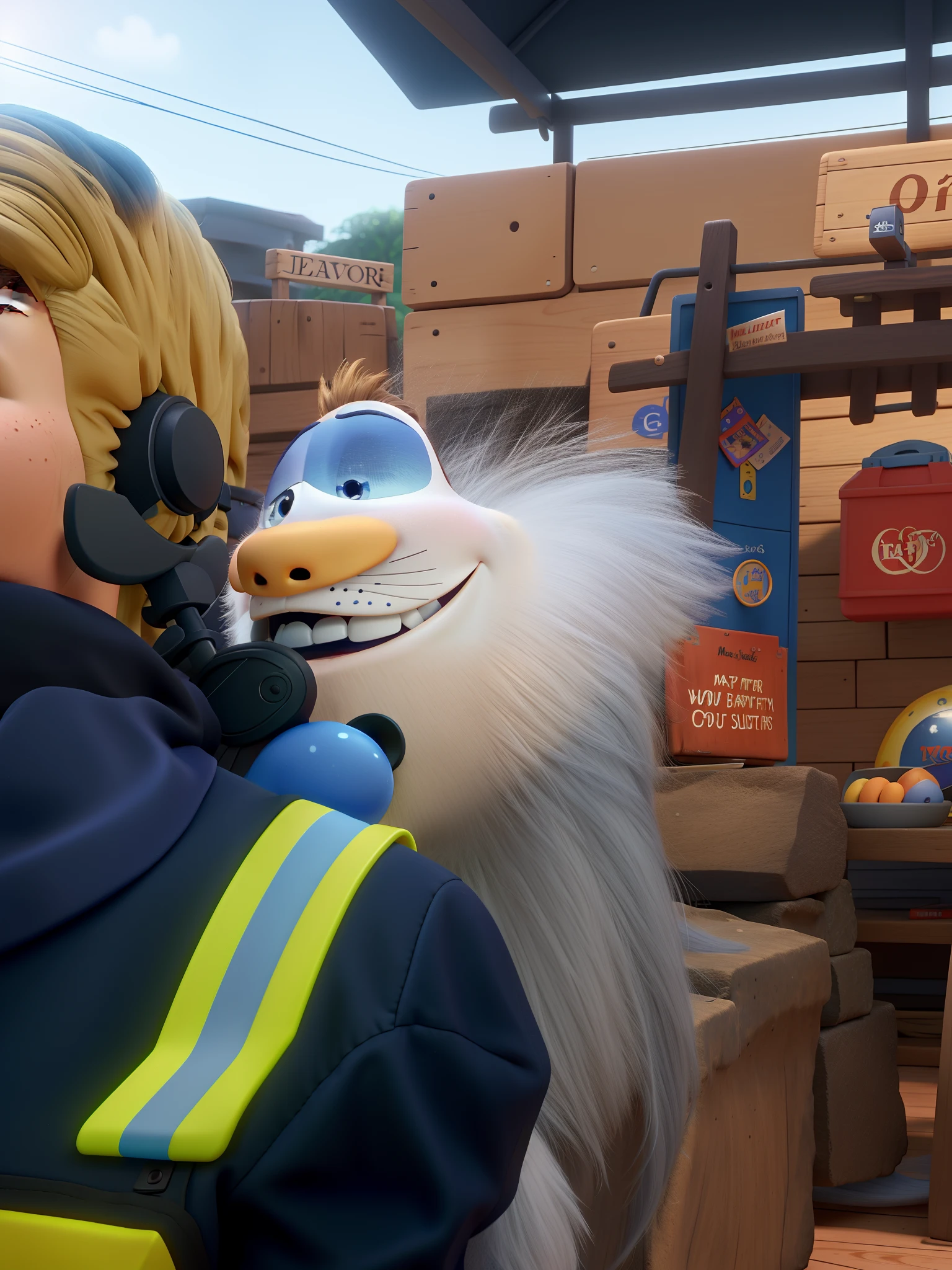 Make a Man Disney Pixar Style, alta qualidade, melhor qualidade
