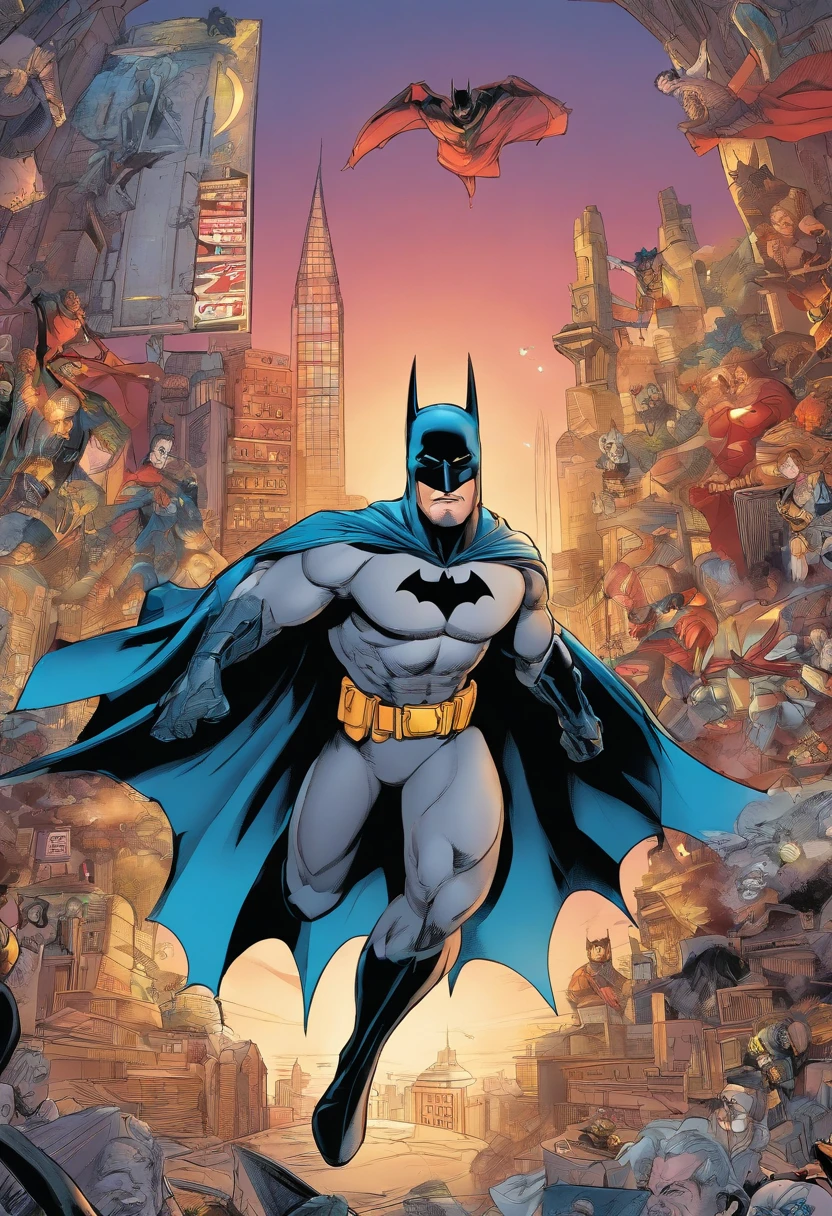 igh details, best quality, 16k, [ultra detailed], masterpiece, best quality, (extremely detailed), full body, ultra wide shot, photorealistic, fantasy art, comic art, realistic art, an ultra wide picture of male Batman, DC comic hero, playing game of cards, Batcave background, Ultra-Wide Angle, high detail, award winning, best quality, HD, 16K, 3D rendering, high details, best quality, highres, ultra wide angle,