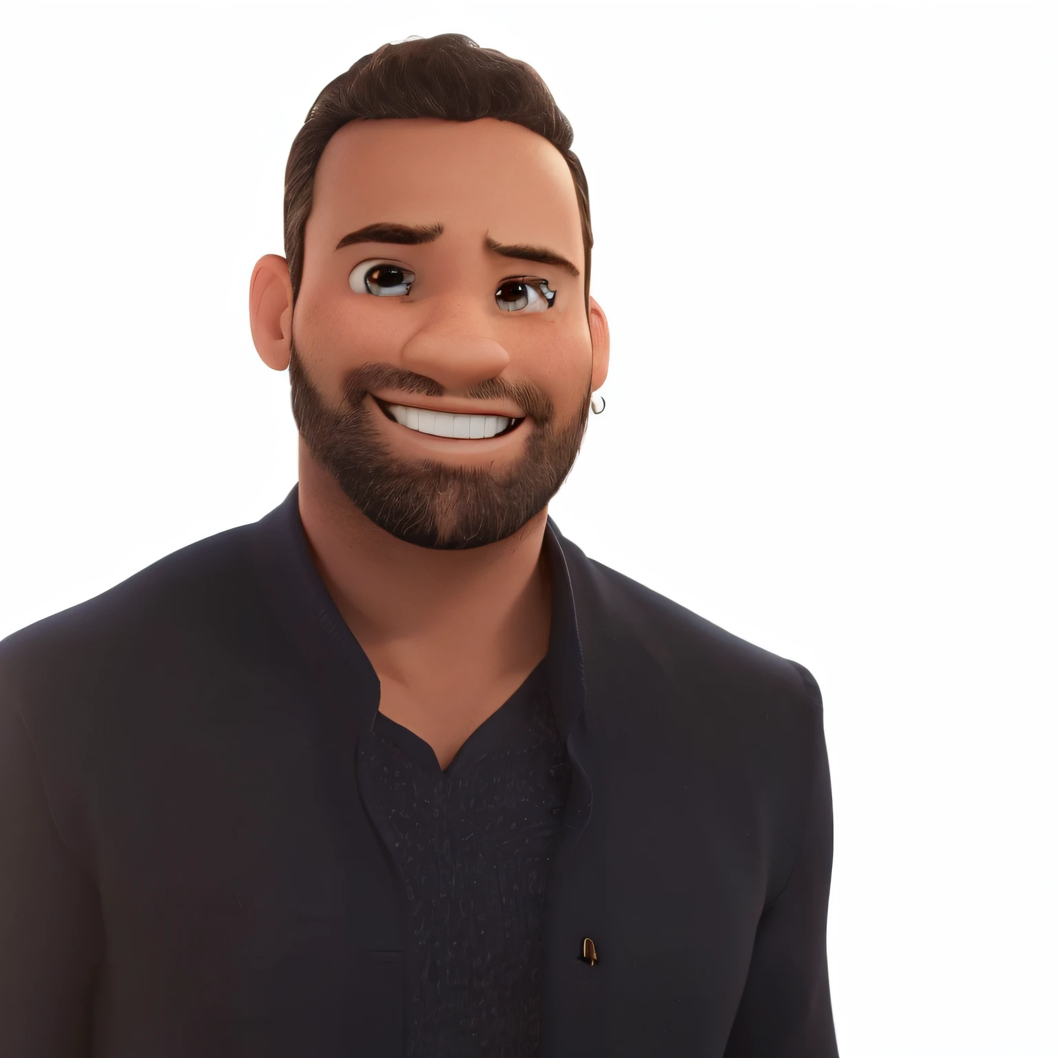 Um homem estilo Disney pixar, alta qualidade, melhor qualidade