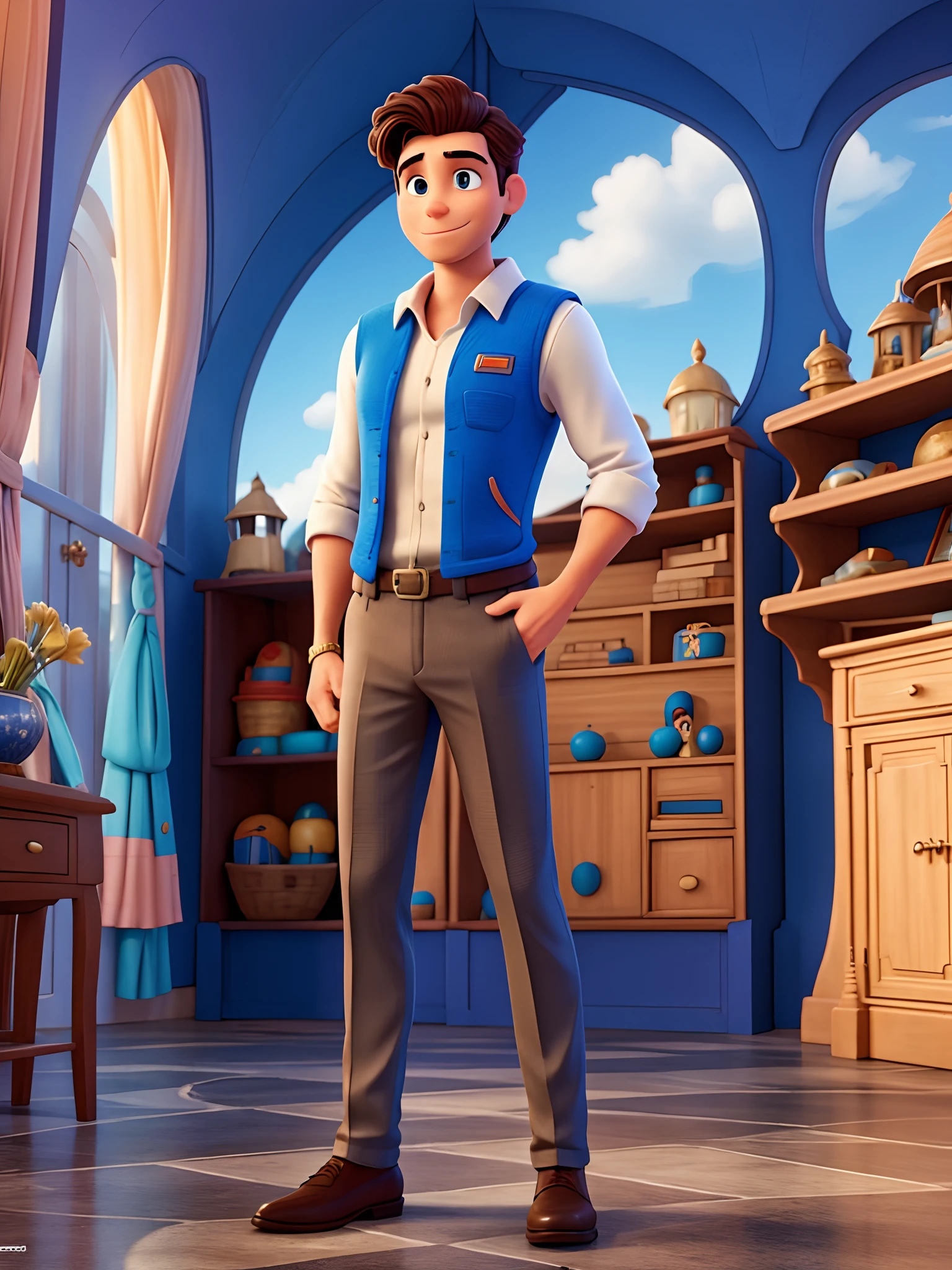 Estilo Disney, super homem