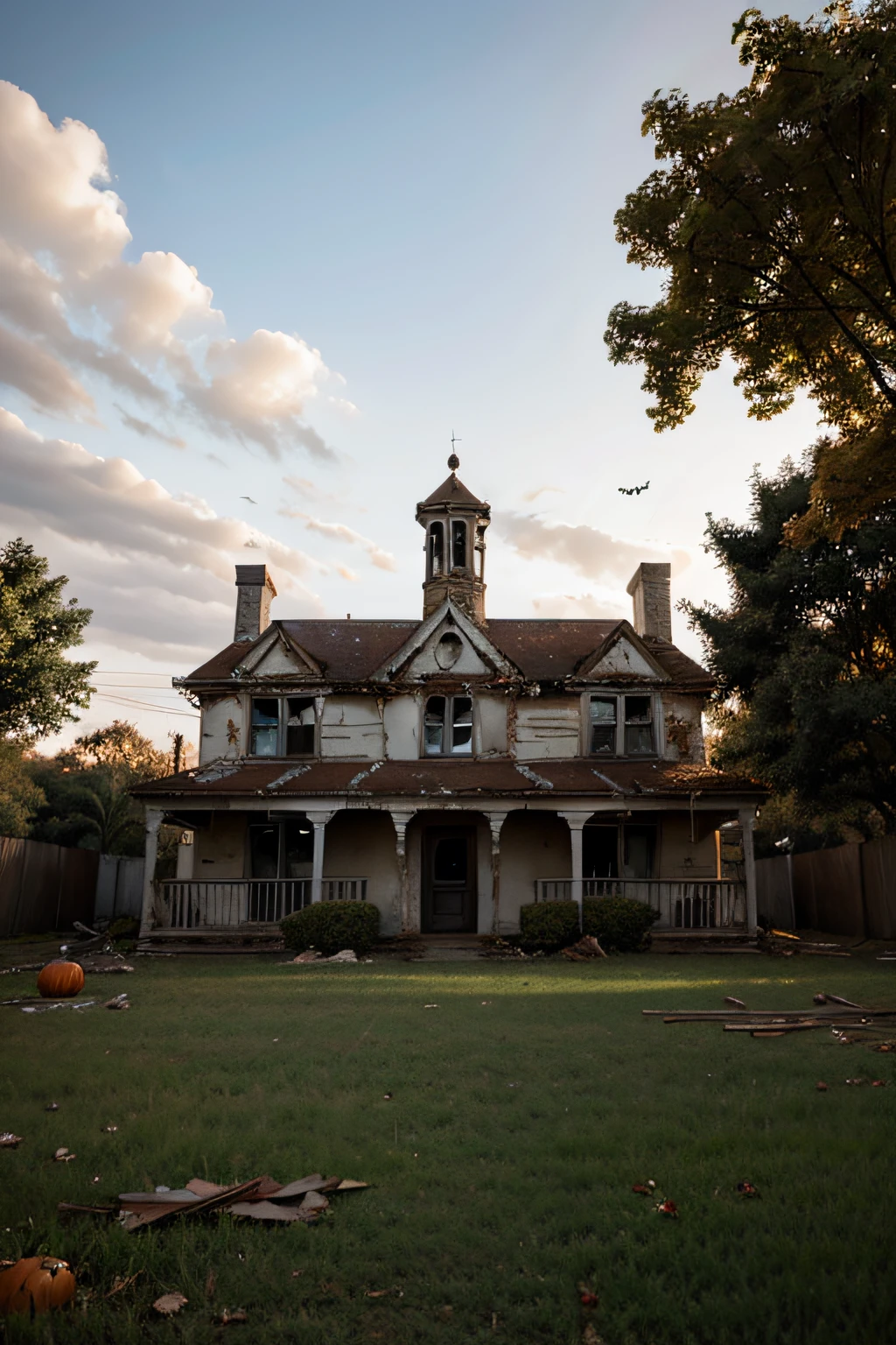 halloween house abandoned